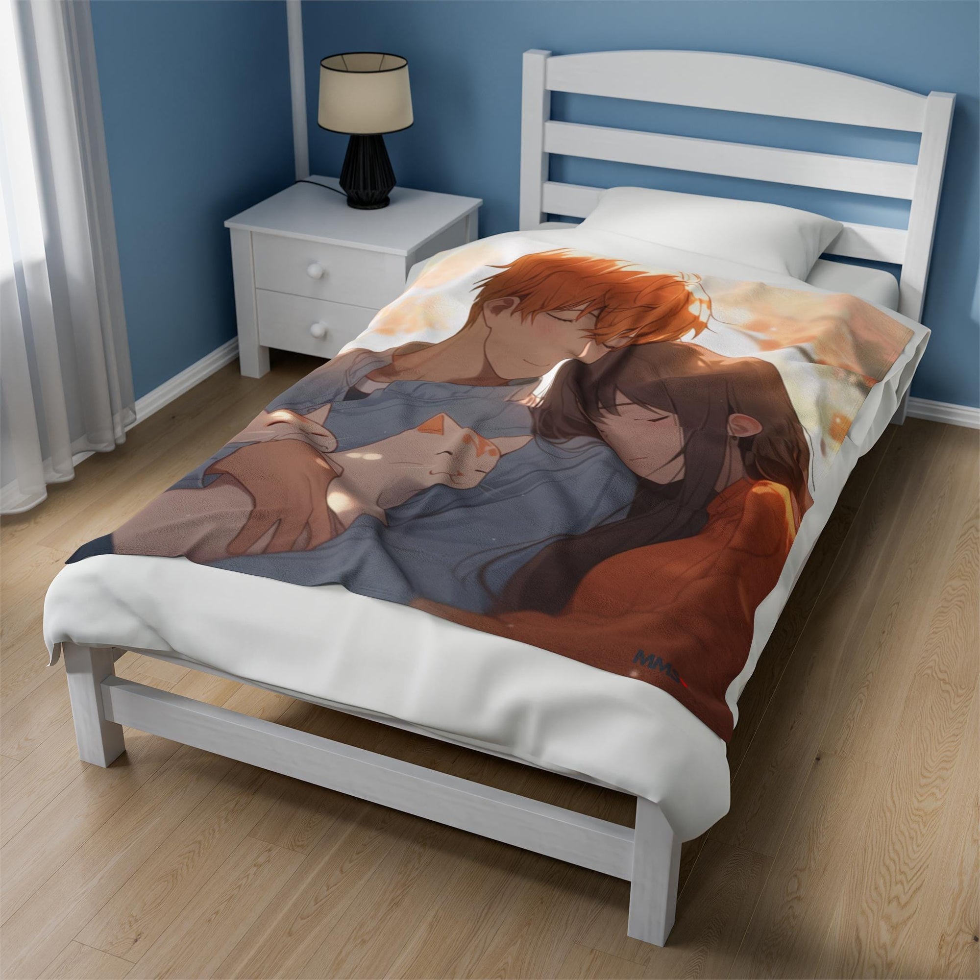 Fruits Basket Anime Inspired Velvet Blanket 03