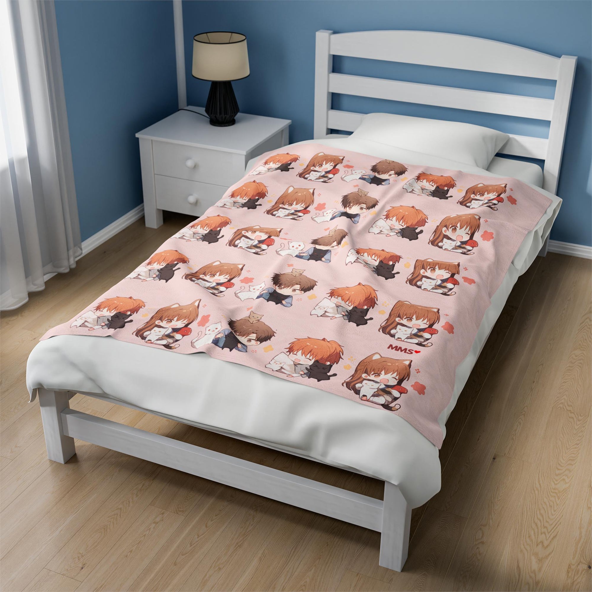 Fruits Basket Anime Inspired Velvet Blanket 07
