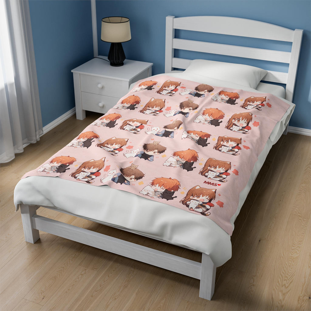 Fruits Basket Anime Inspired Velvet Blanket 07
