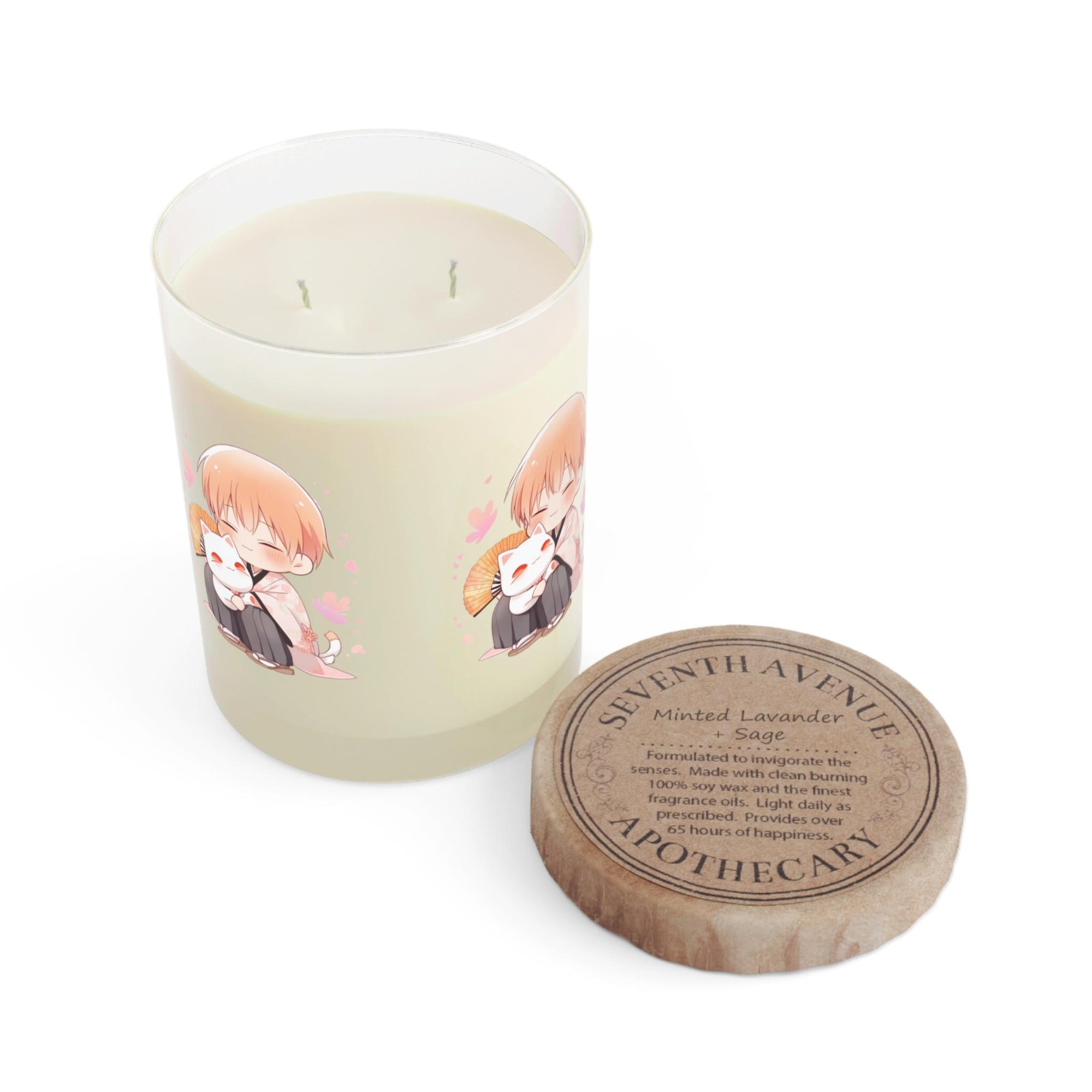Fruits Basket Anime Inspired Scented Vegan 11oz Candle 12