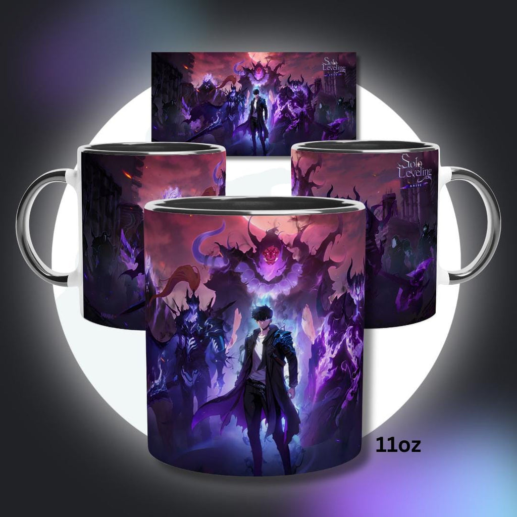 Solo Leveling Anime Mug Sung Jinwoo 01