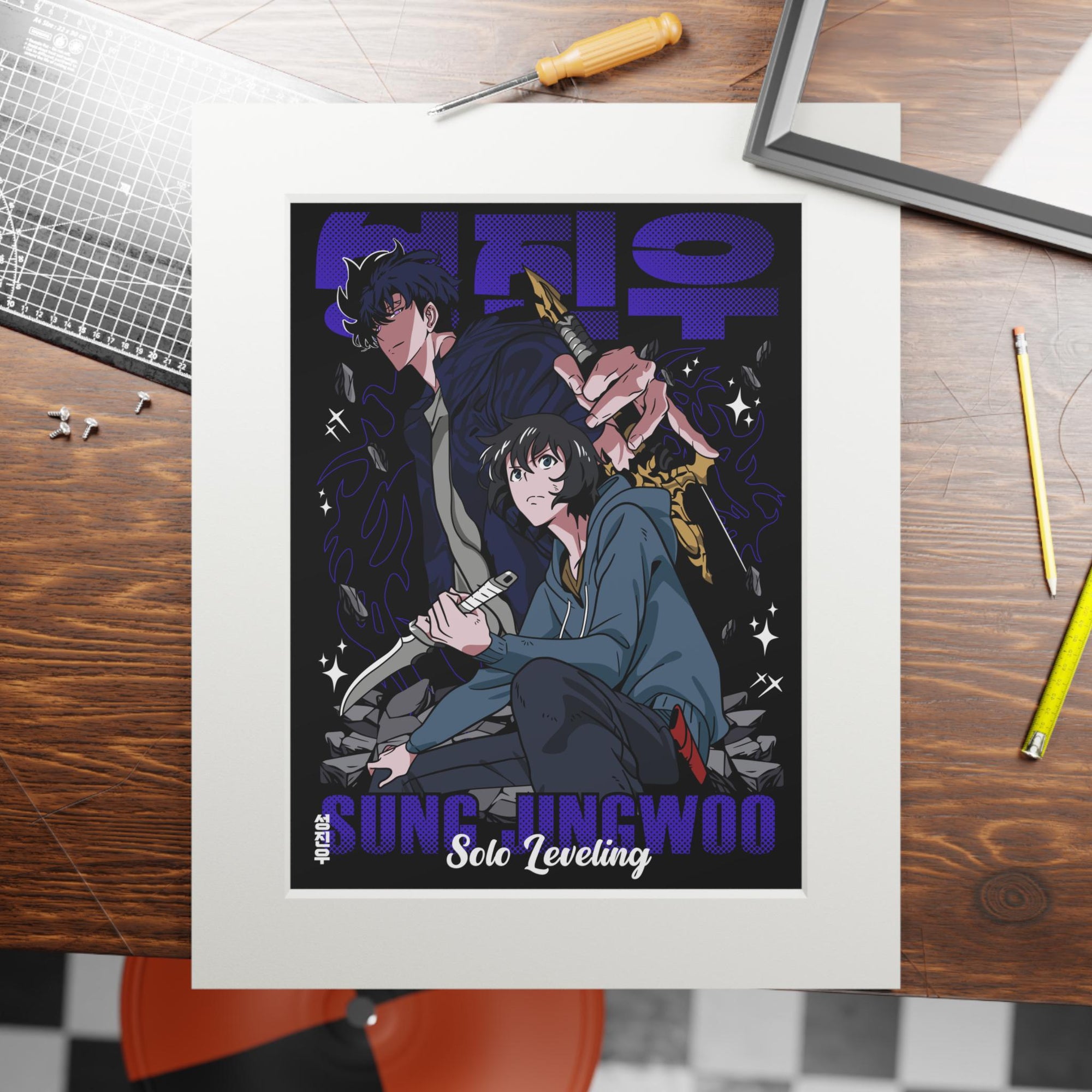 Solo Leveling Wall Art Print 04