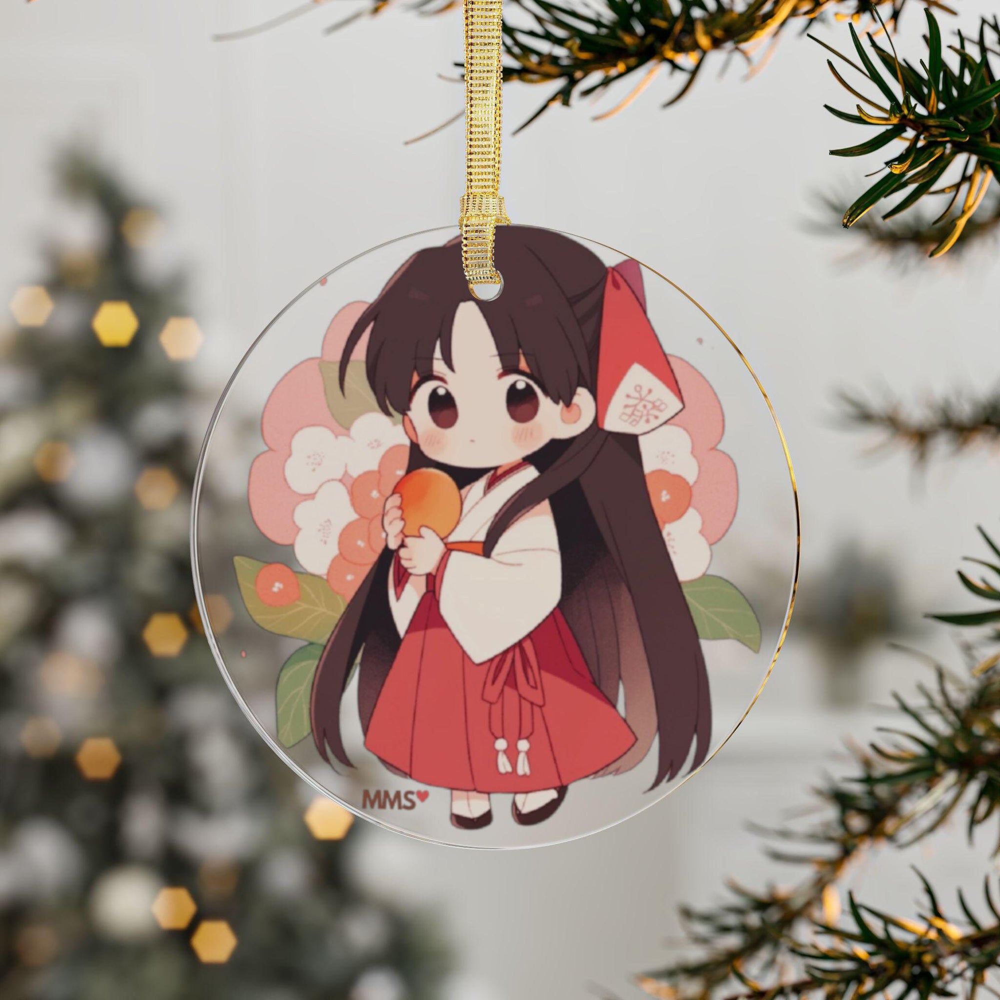 Fruits Basket Christmas Tree Acrylic Ornament 13
