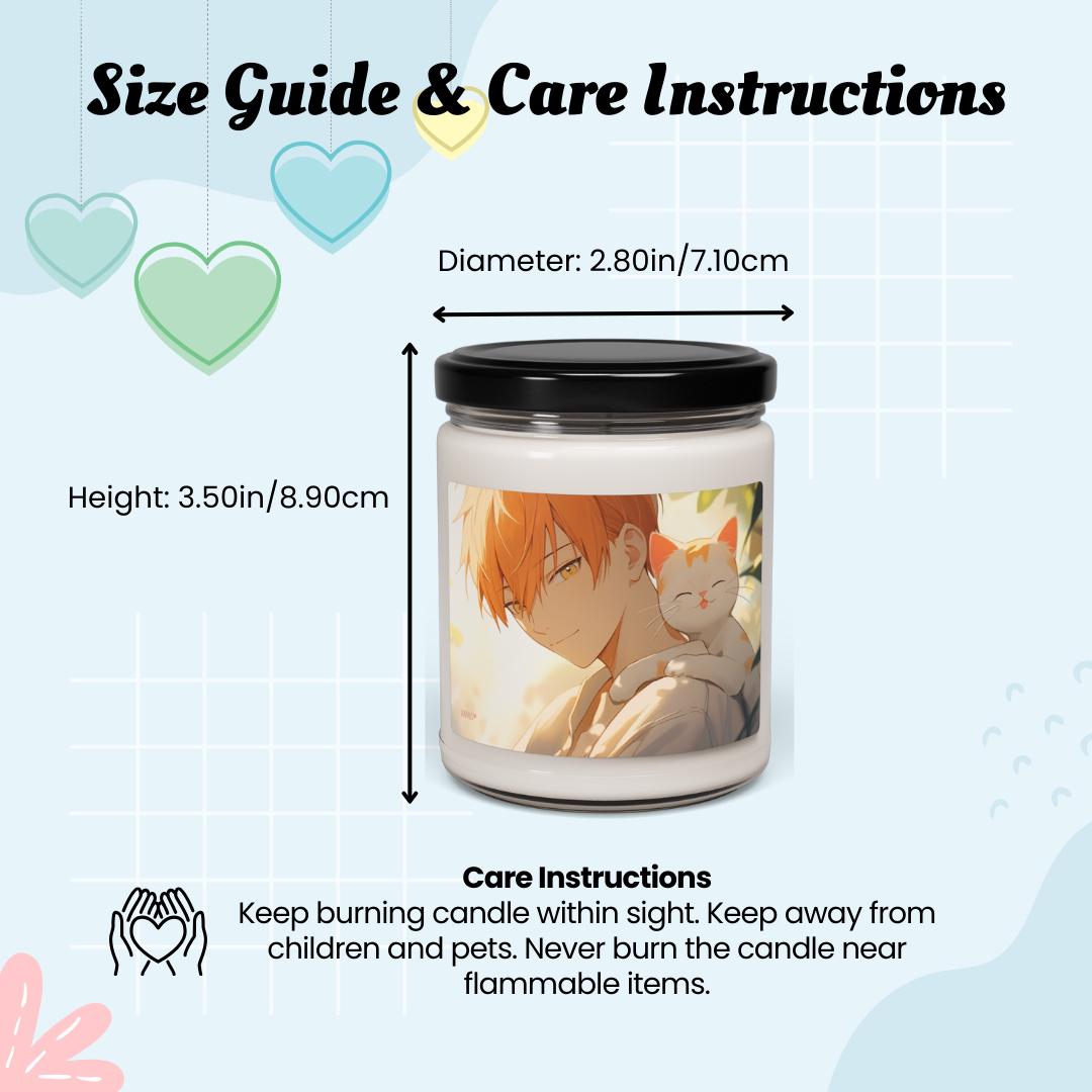 Fruits Basket Anime Inspired Vanilla Soy 9oz Candle 07