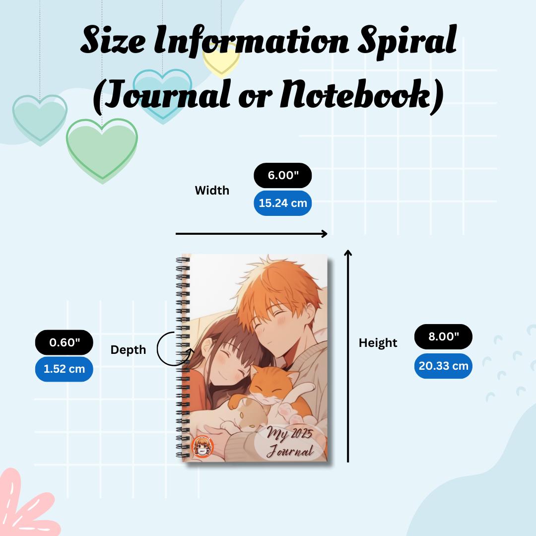 Fruits Basket Anime Inspired Spiral Notebook SN04