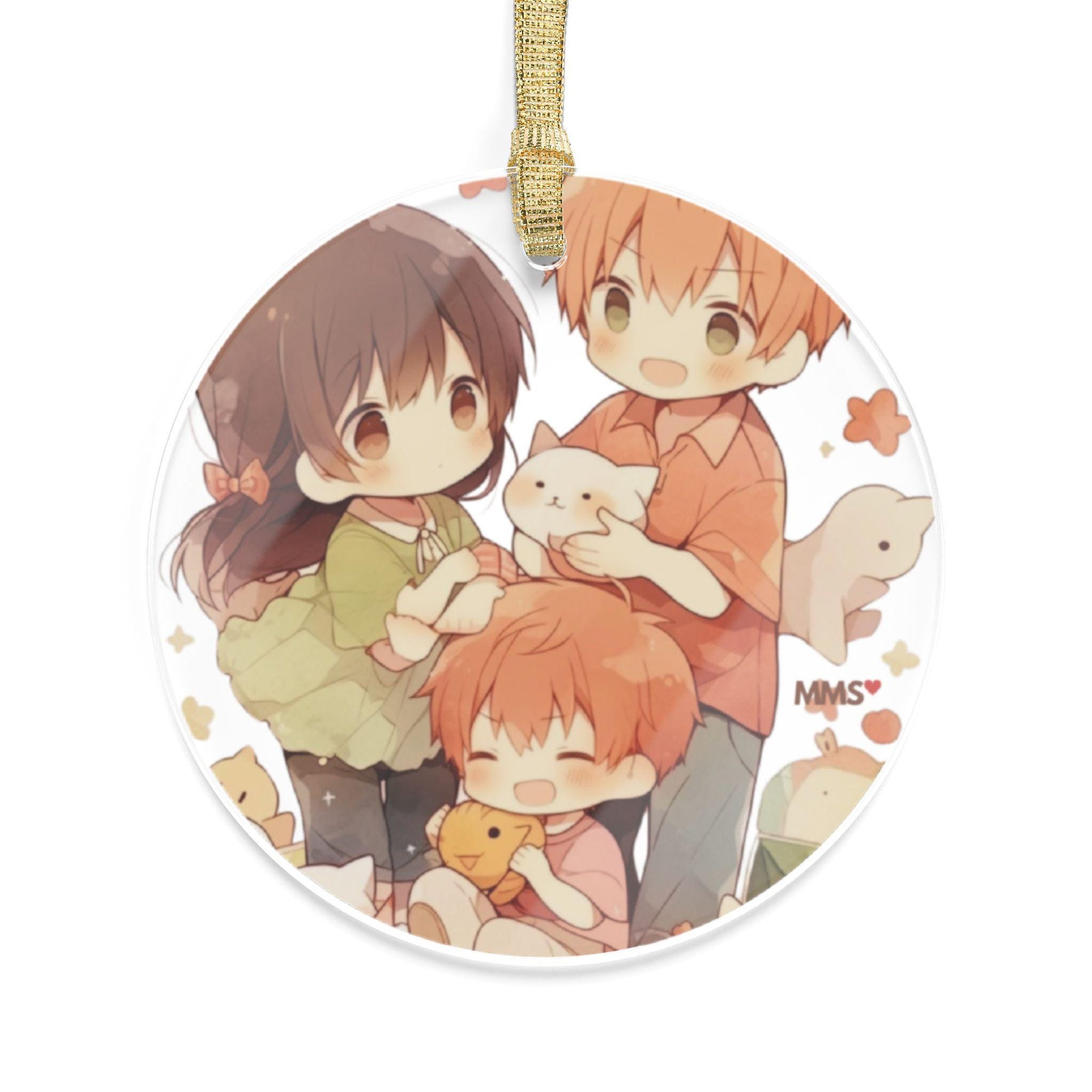 Fruits Basket Christmas Tree Acrylic Ornament 18
