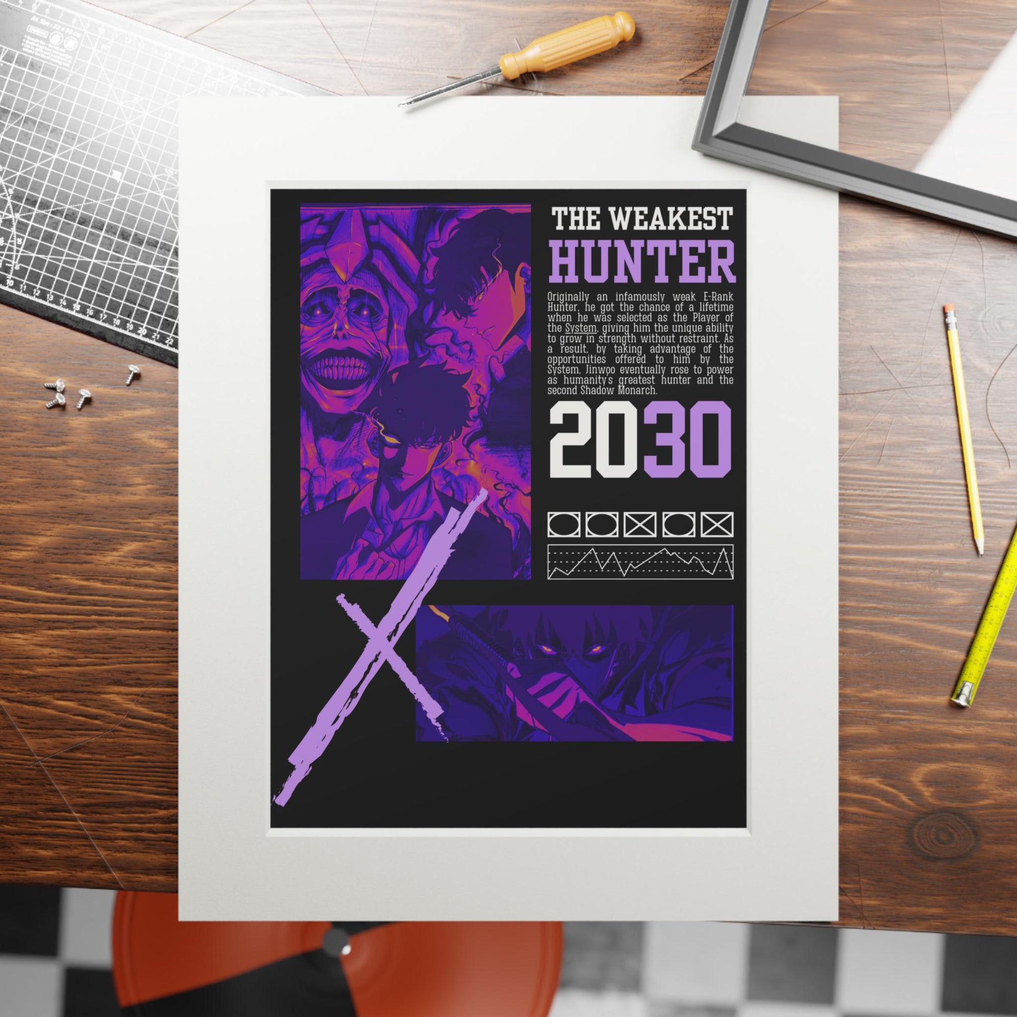 Solo Leveling Wall Art Print 06