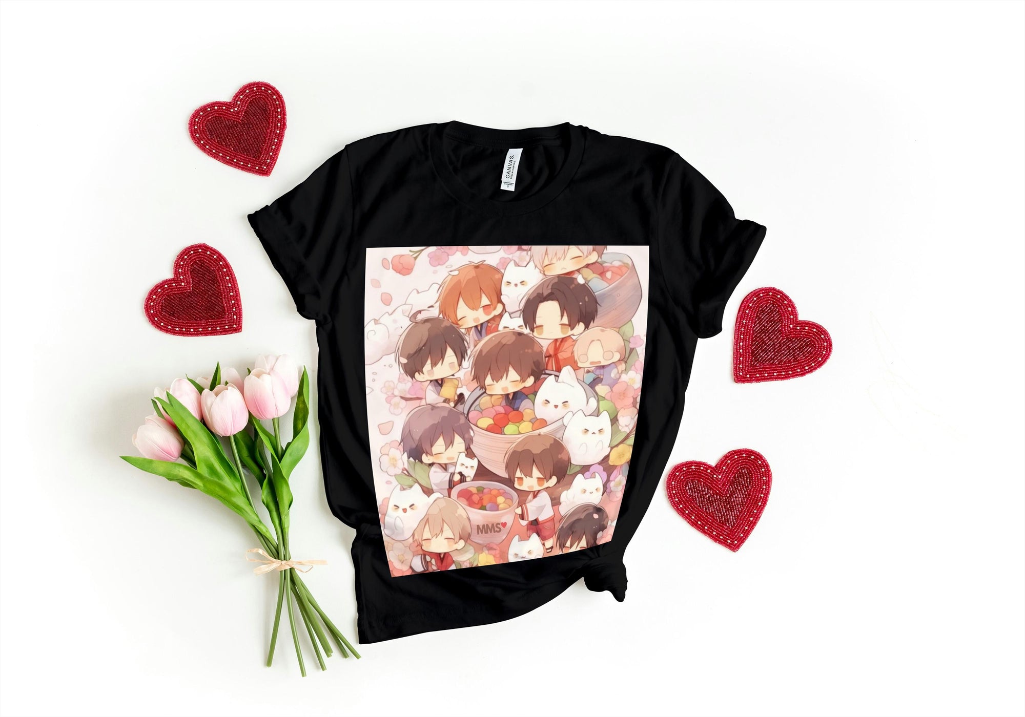 Fruits Basket Anime Shirt Cotton T-Shirts Kawaii Designs Valentine's gift idea Anime t-shirt Furuba shirt gifts for her gifts for him 038