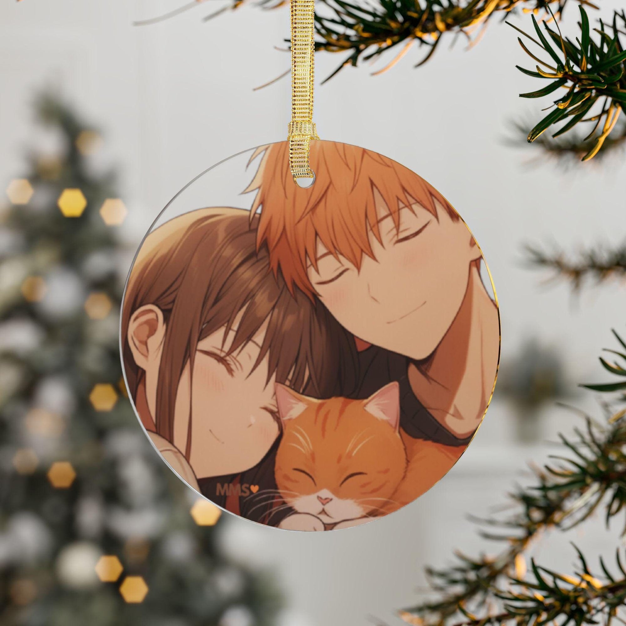 Fruits Basket Christmas Tree Acrylic Ornament 08