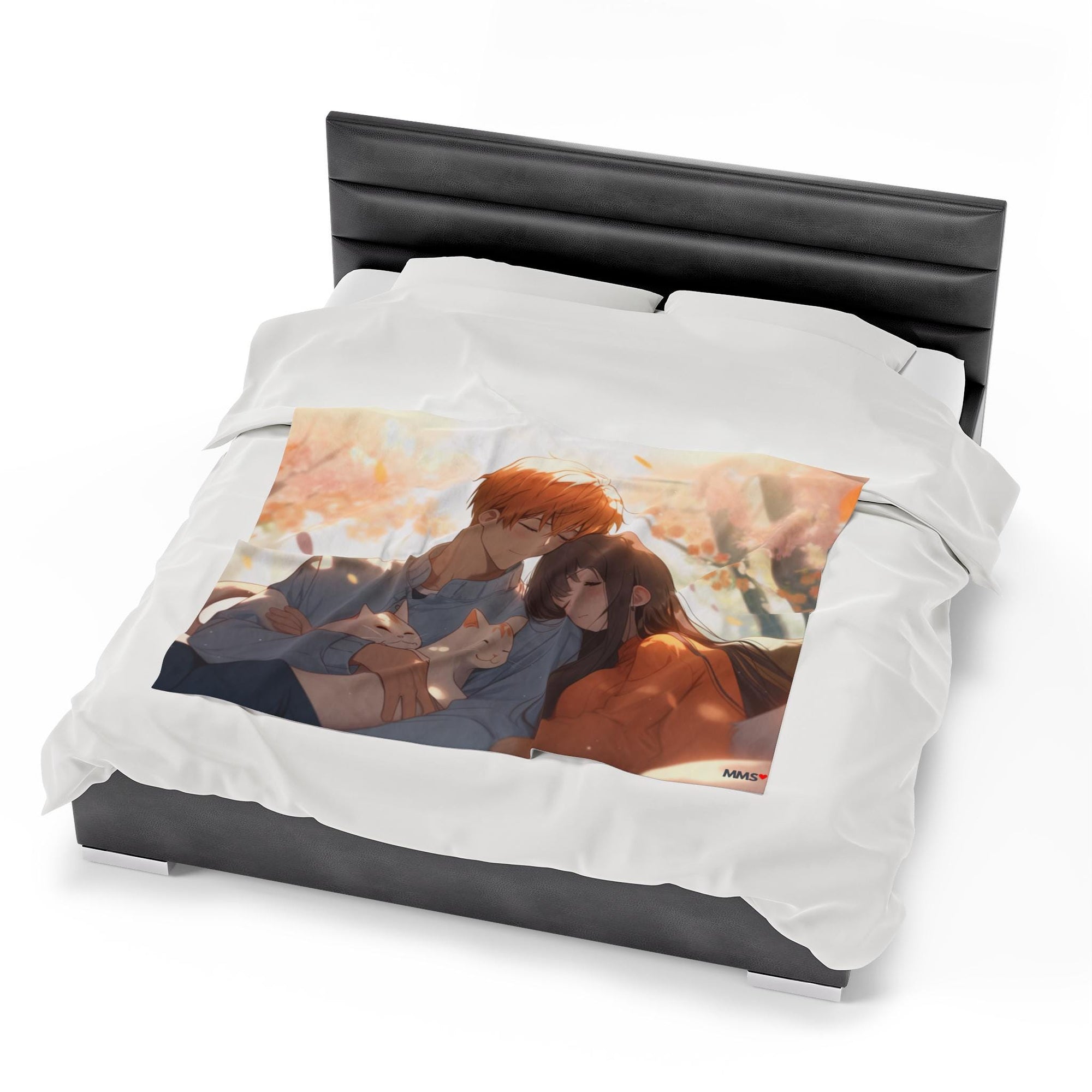 Fruits Basket Anime Inspired Velvet Blanket 05