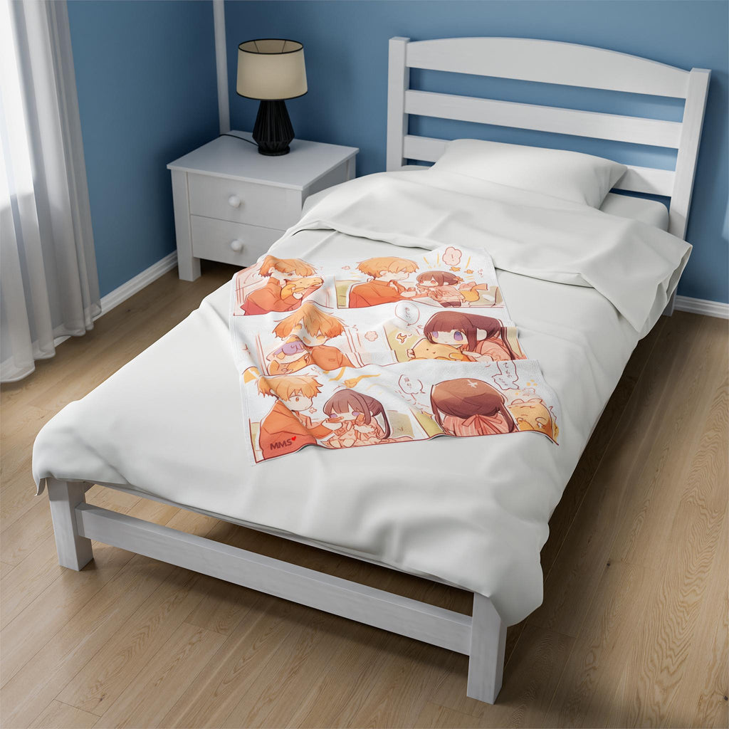 Fruits Basket Anime Inspired Velvet Blanket 07