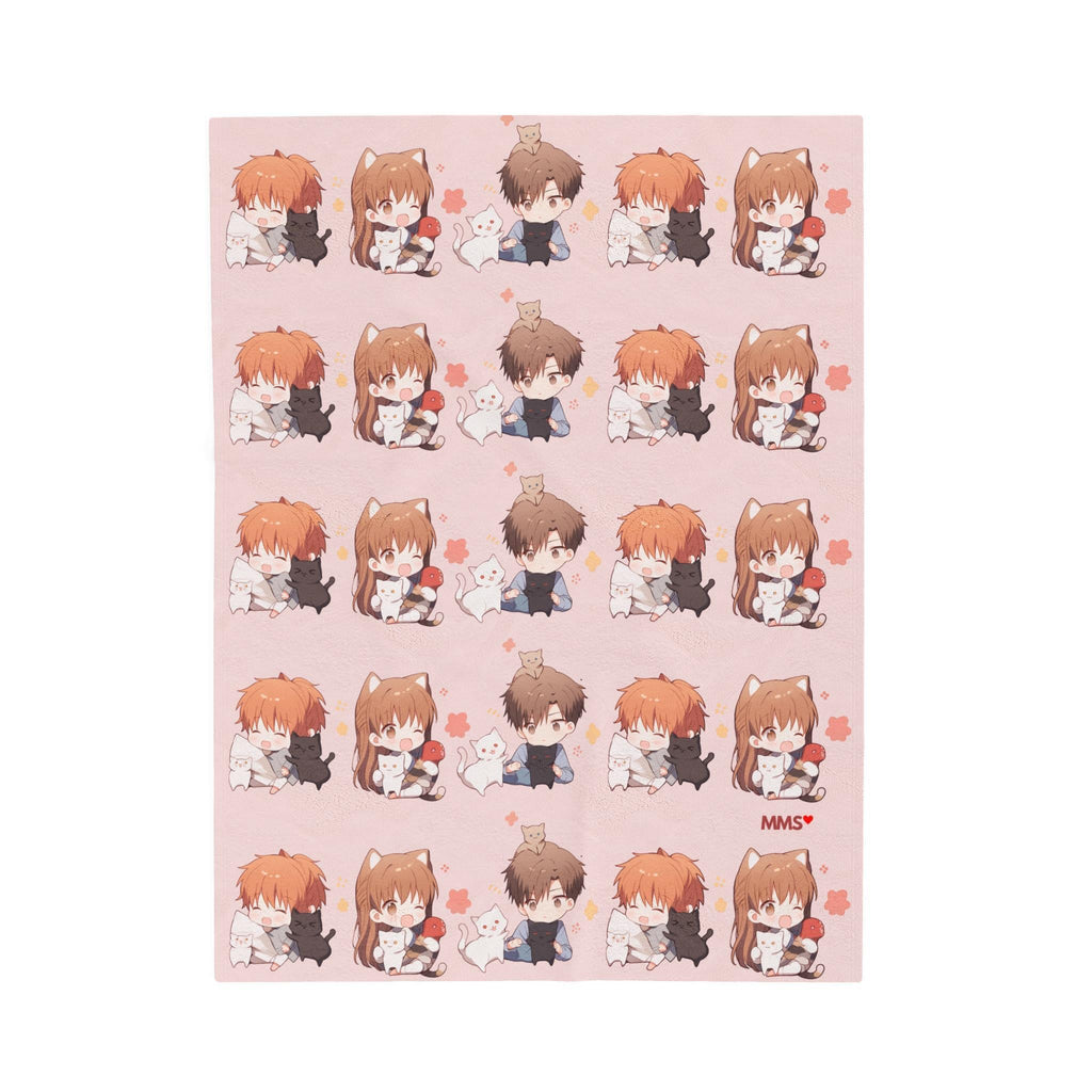 Fruits Basket Anime Inspired Velvet Blanket 07