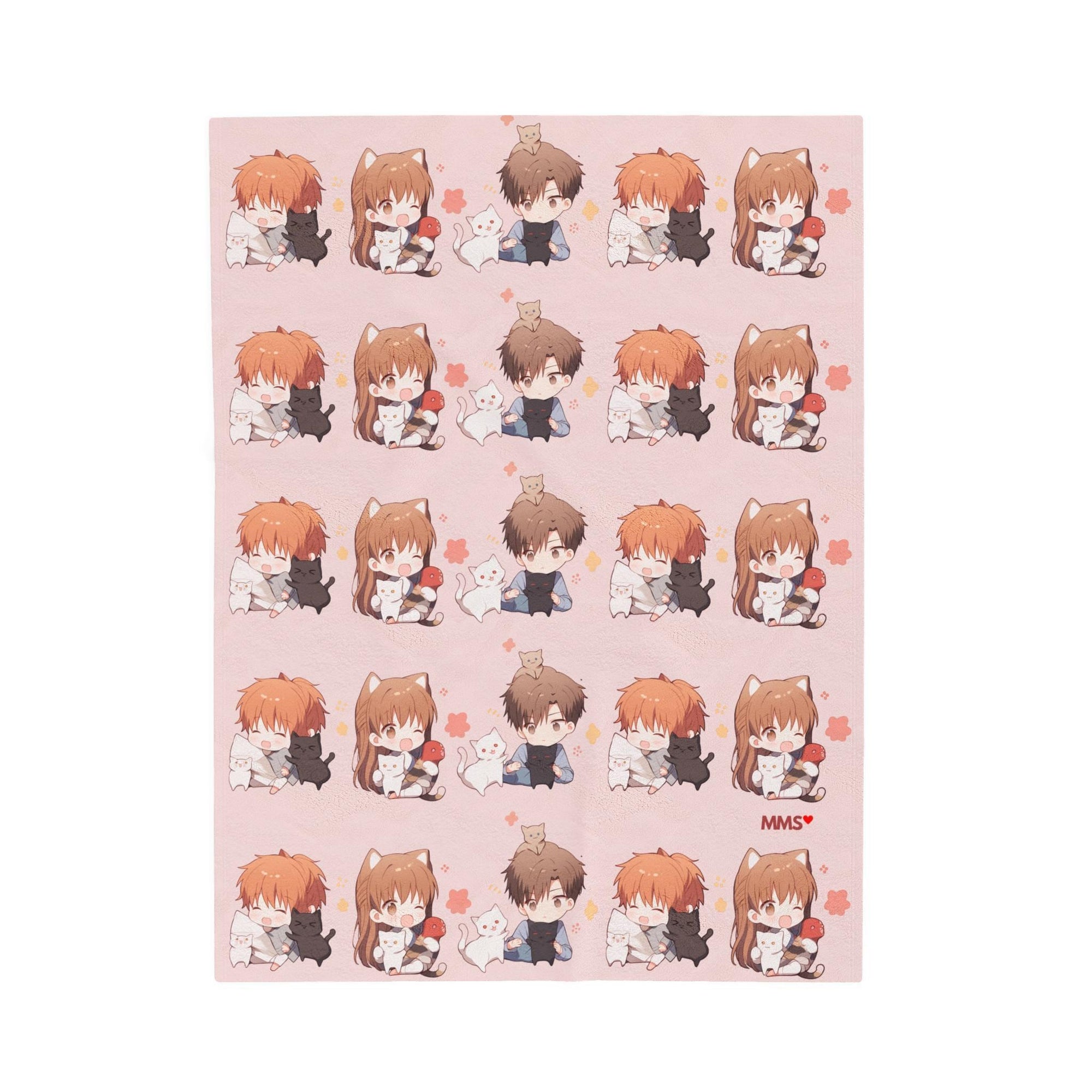 Fruits Basket Anime Inspired Velvet Blanket 07