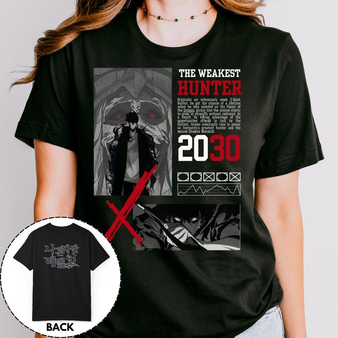 Solo Leveling Sung Jinwoo T-shirt 014