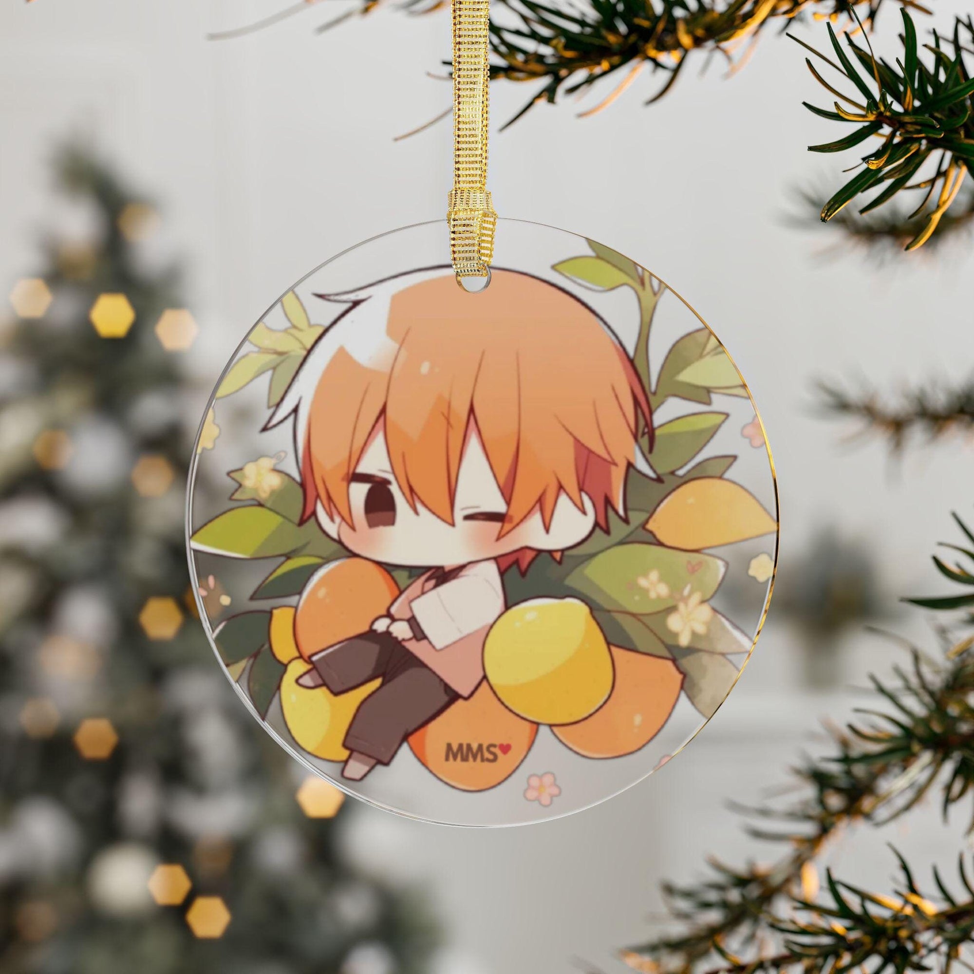 Fruits Basket Christmas Tree Acrylic Ornament 14