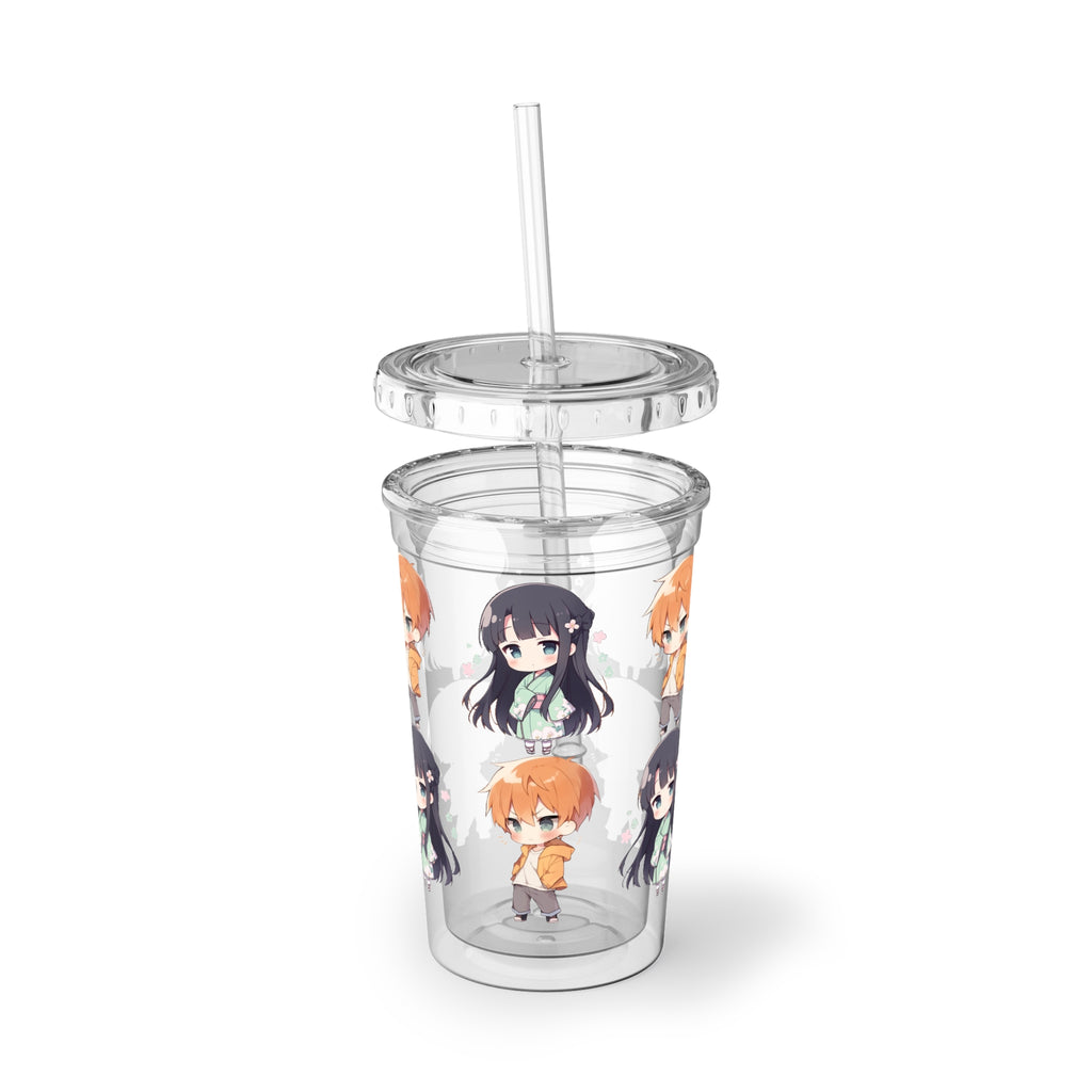 Fruits Basket Anime Acrylic Cup with Straw 01