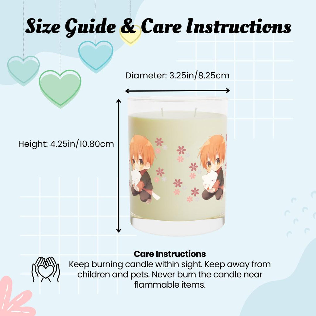 Fruits Basket Anime Inspired Scented Vegan 11oz Candle 11