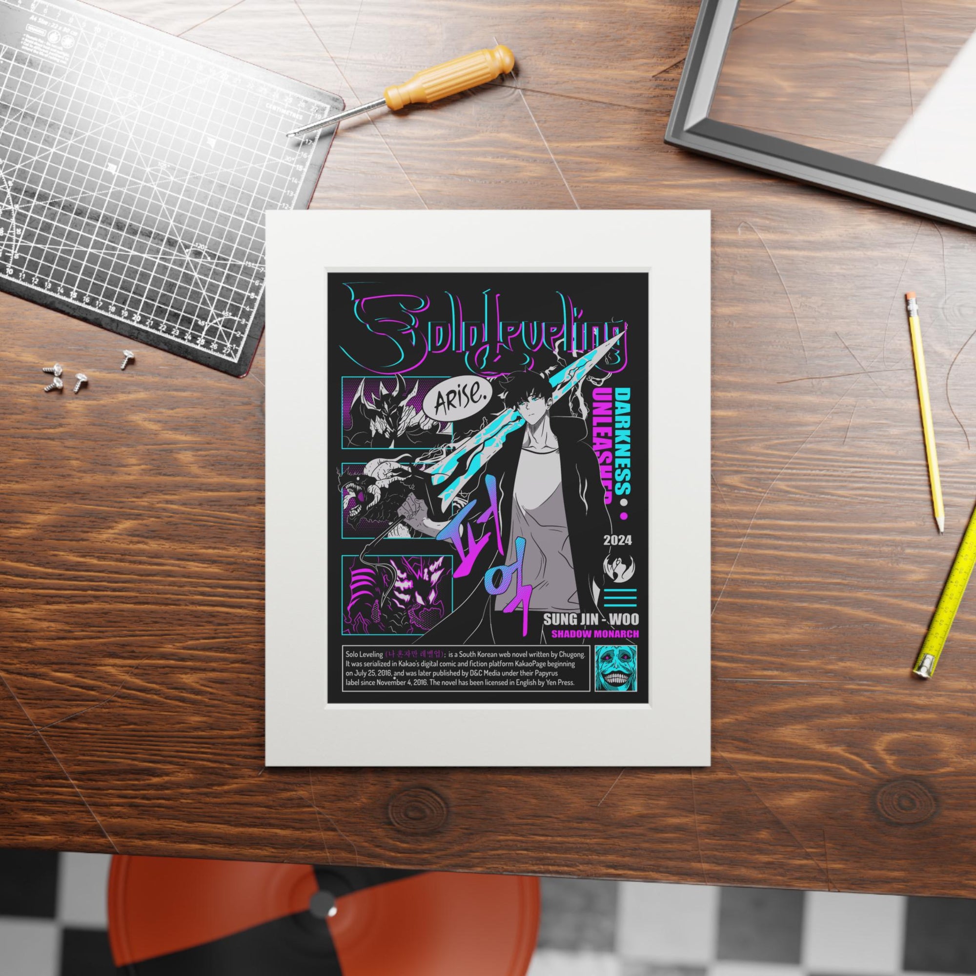 Solo Leveling Wall Art Print 03