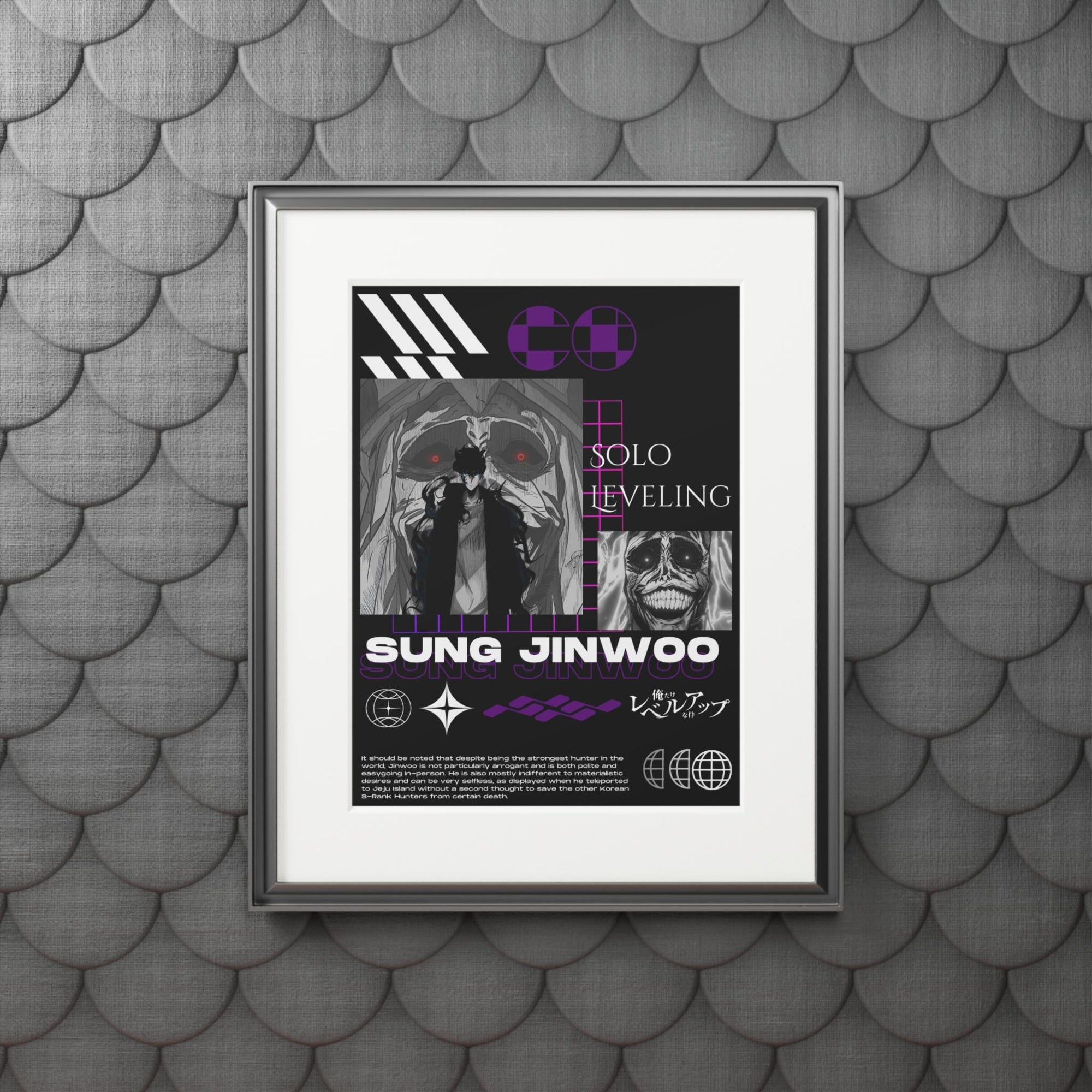 Solo Leveling Wall Art Print 07