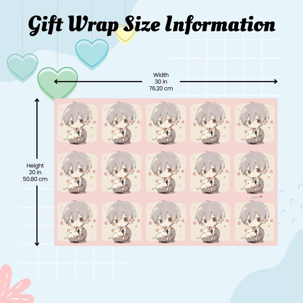 Fruits Basket Anime Inspired Wrapping Paper 01