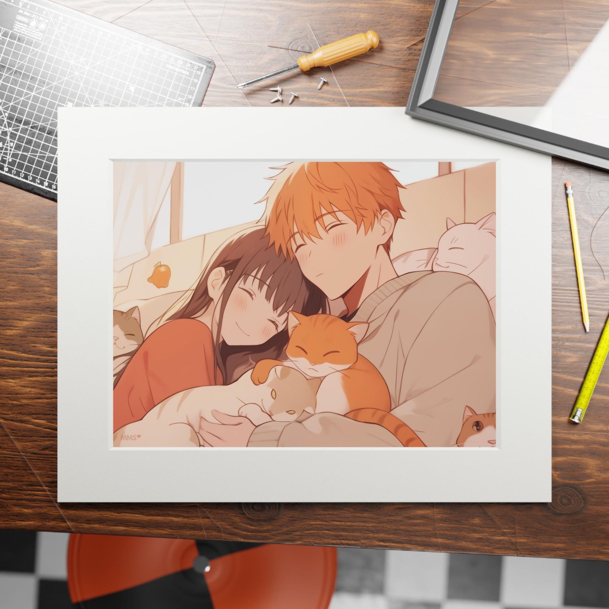 Fruits Basket Anime Inspired Wall Art Print 05