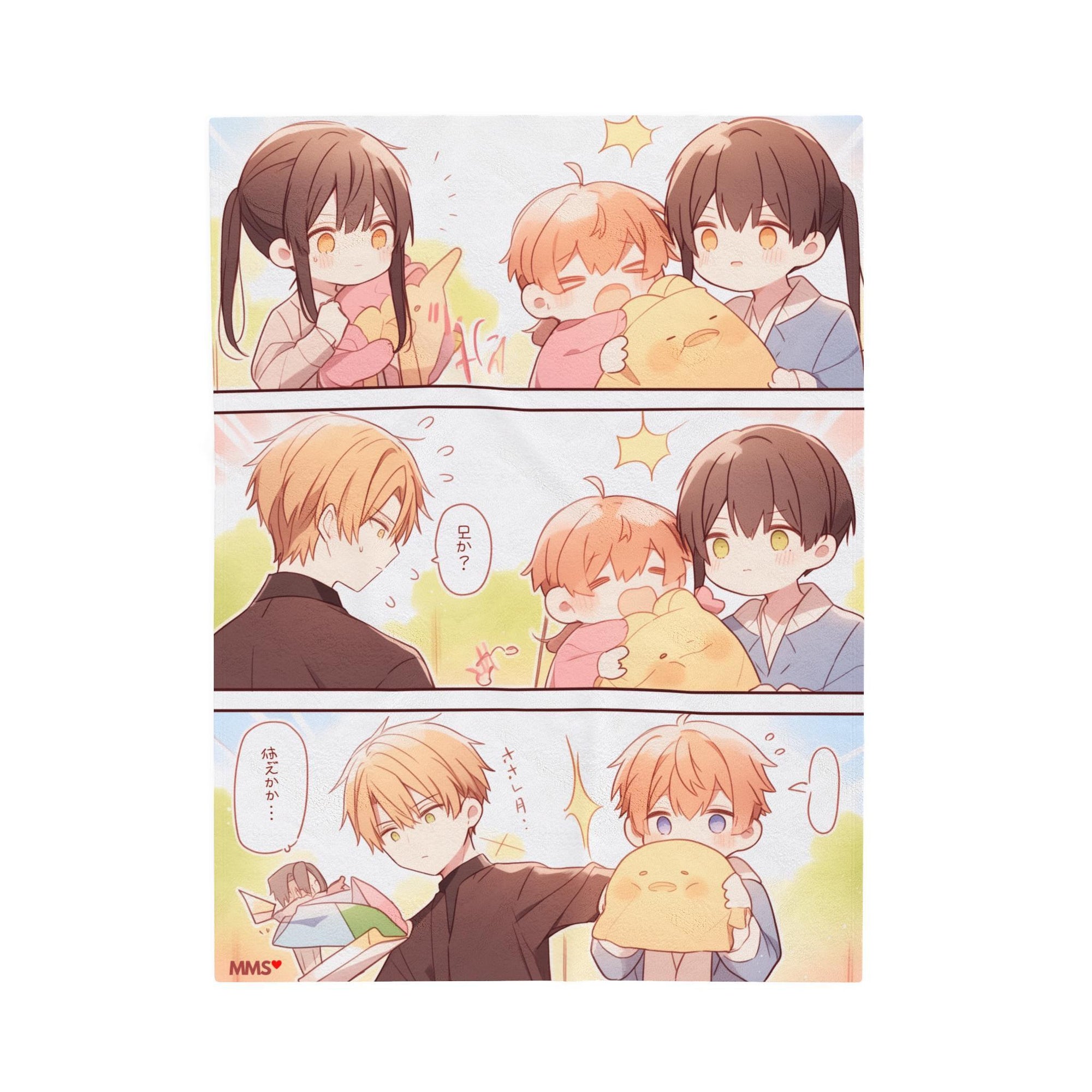 Fruits Basket Anime Inspired Velvet Blanket 08