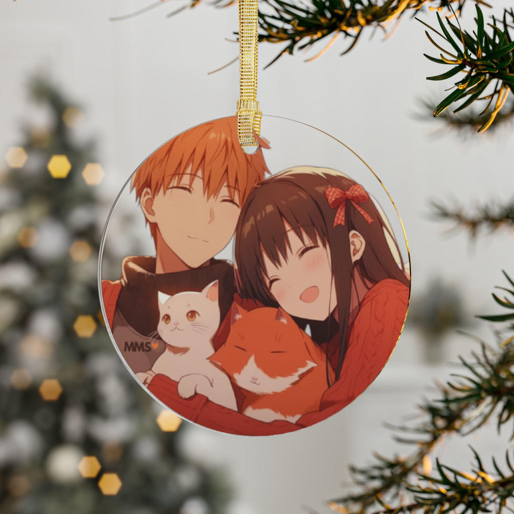 Fruits Basket Christmas Tree Acrylic Ornament 06
