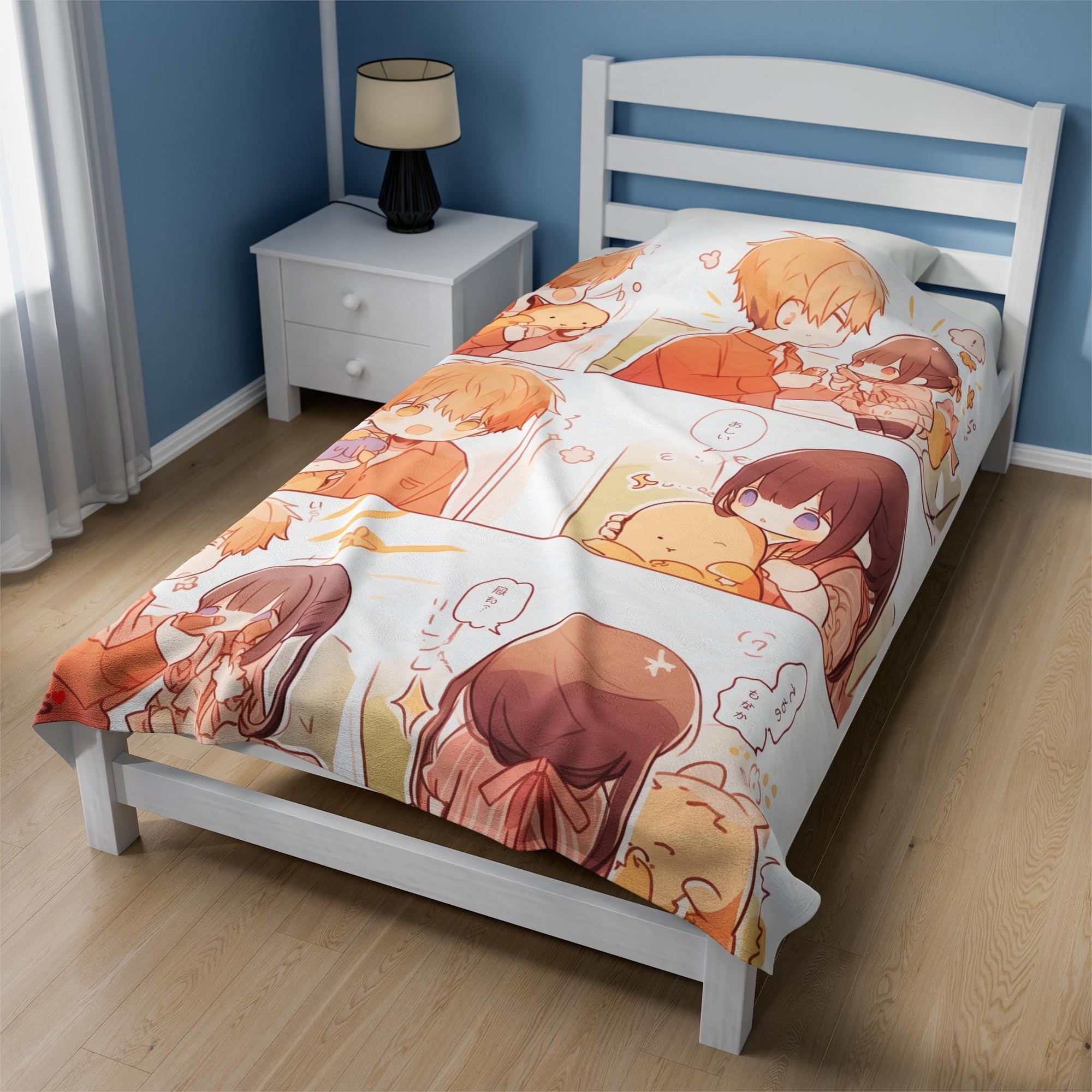 Fruits Basket Anime Inspired Velvet Blanket 07