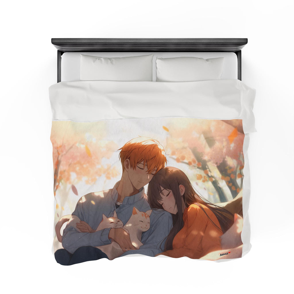 Fruits Basket Anime Inspired Velvet Blanket 05