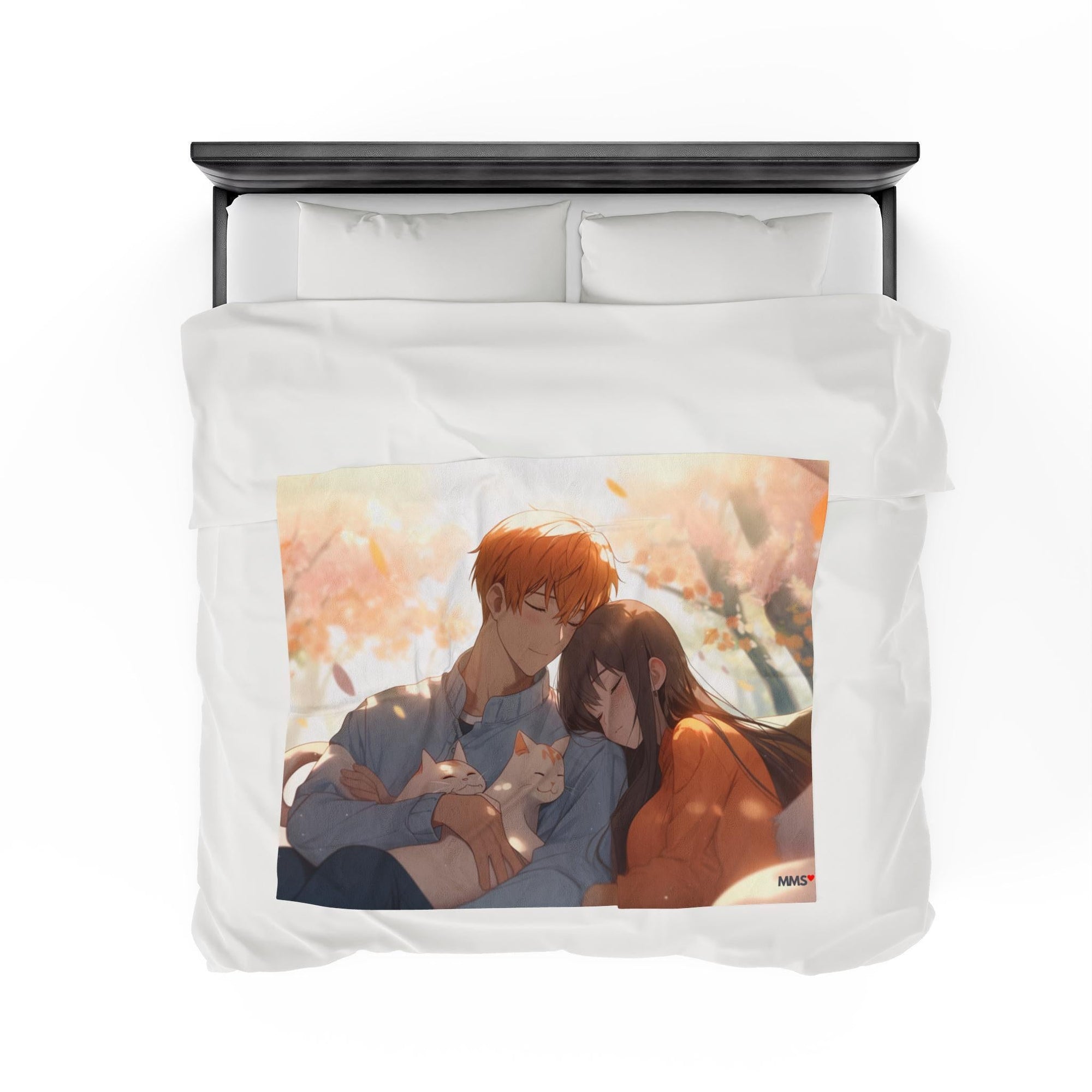Fruits Basket Anime Inspired Velvet Blanket 05