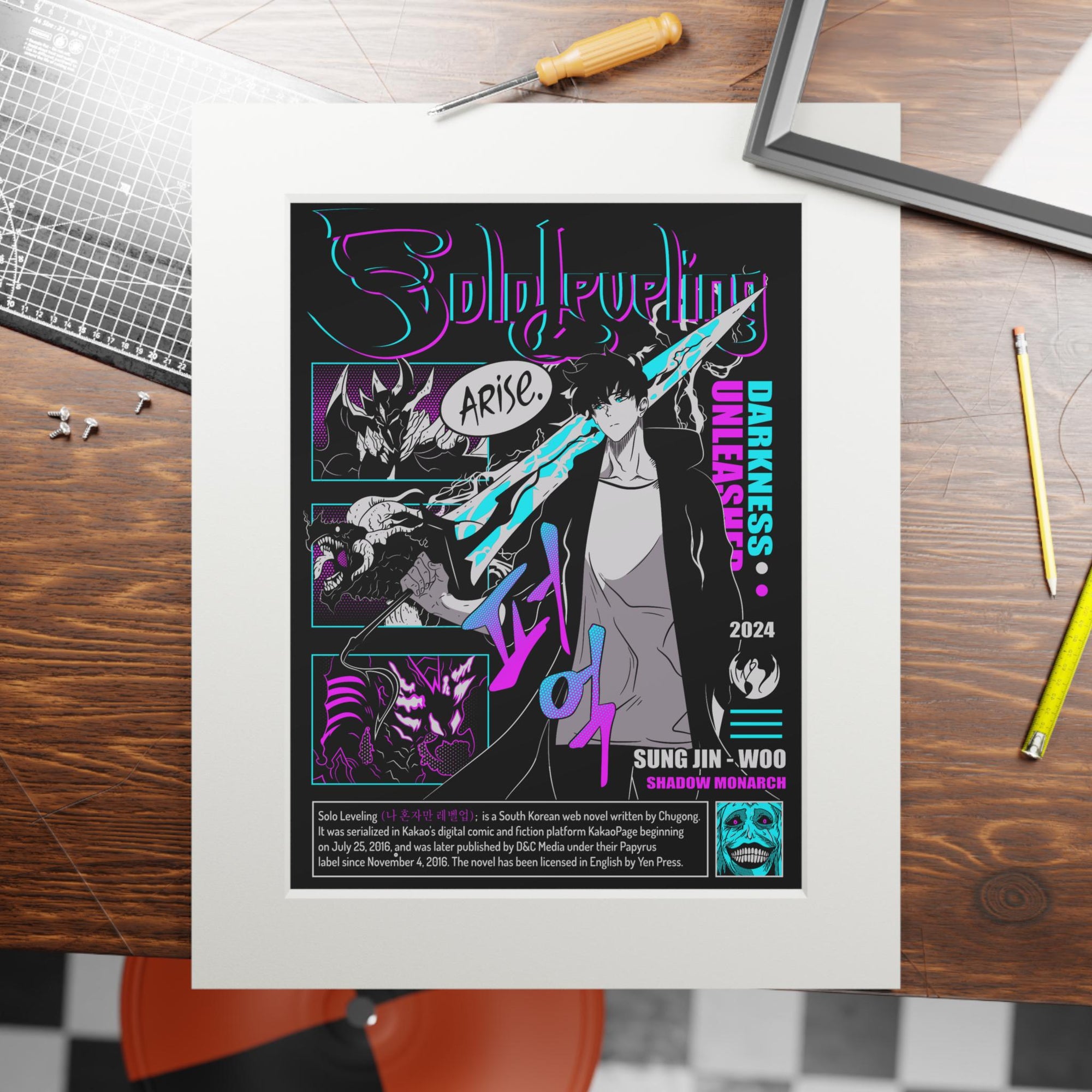 Solo Leveling Wall Art Print 03