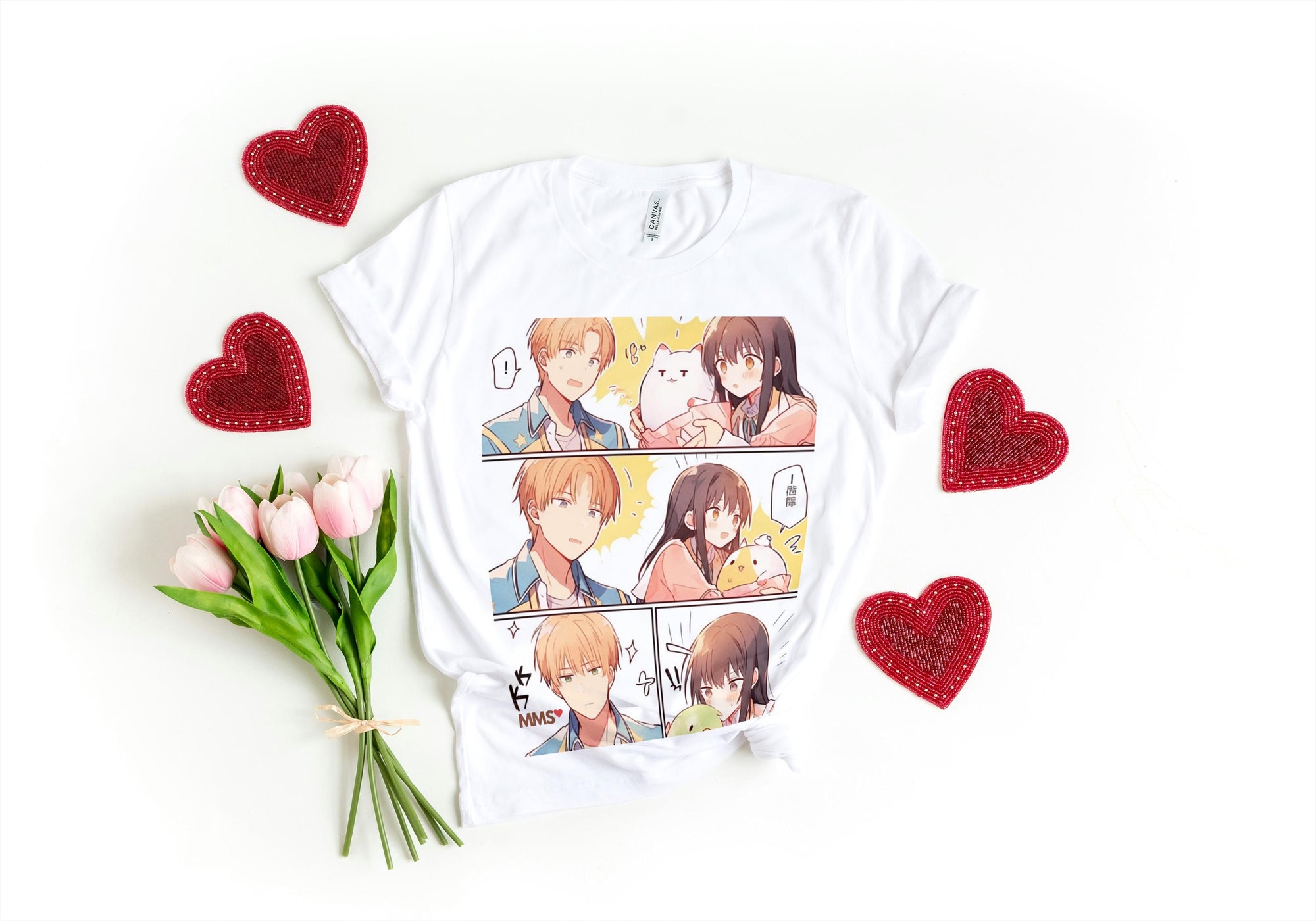 Fruits Basket Anime Shirt Cotton T-Shirts Kawaii Designs Valentine's gift idea Anime t-shirt Furuba shirt gifts for her gifts for him 065