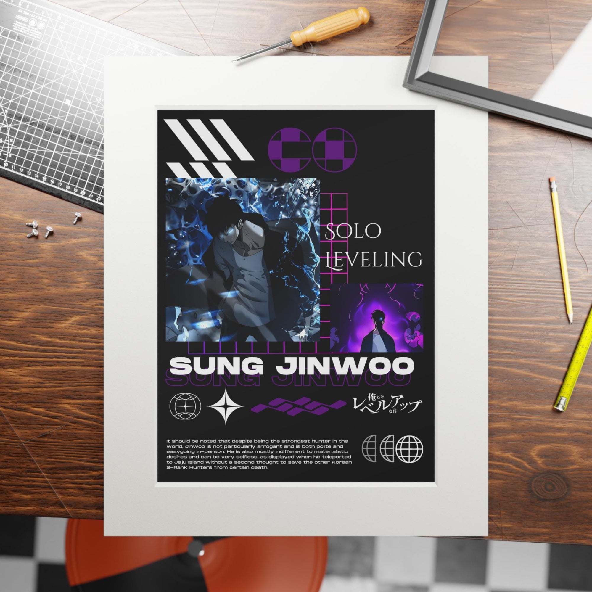 Solo Leveling Wall Art Print 02