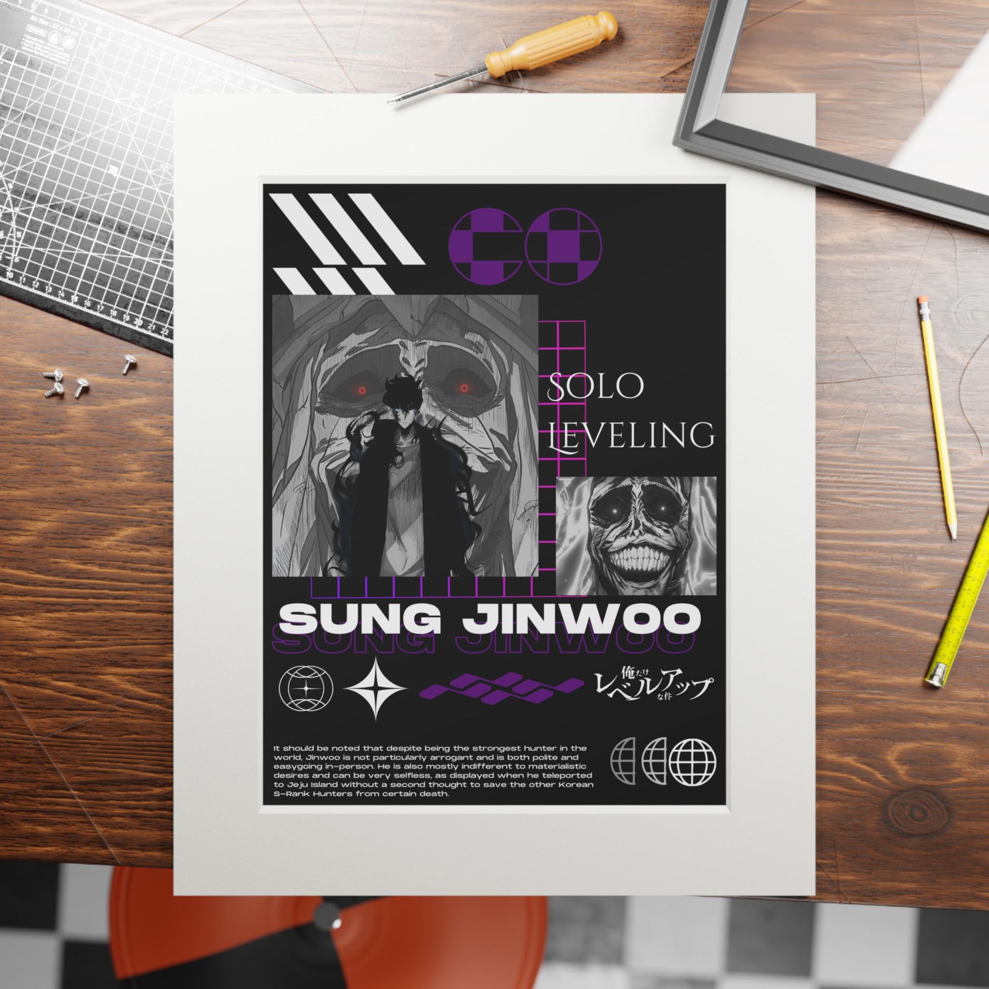 Solo Leveling Wall Art Print 07