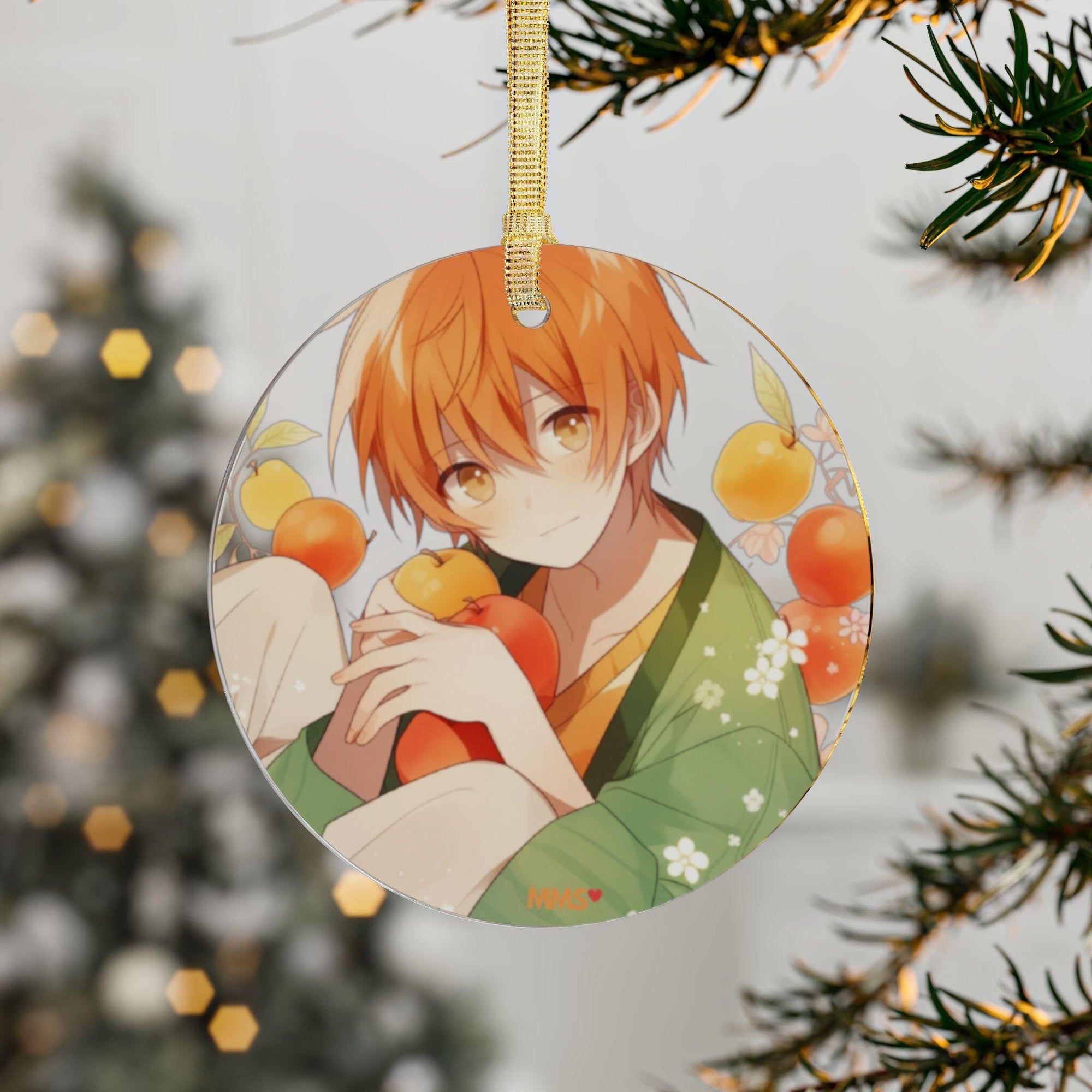 Fruits Basket Christmas Tree Acrylic Ornament 22
