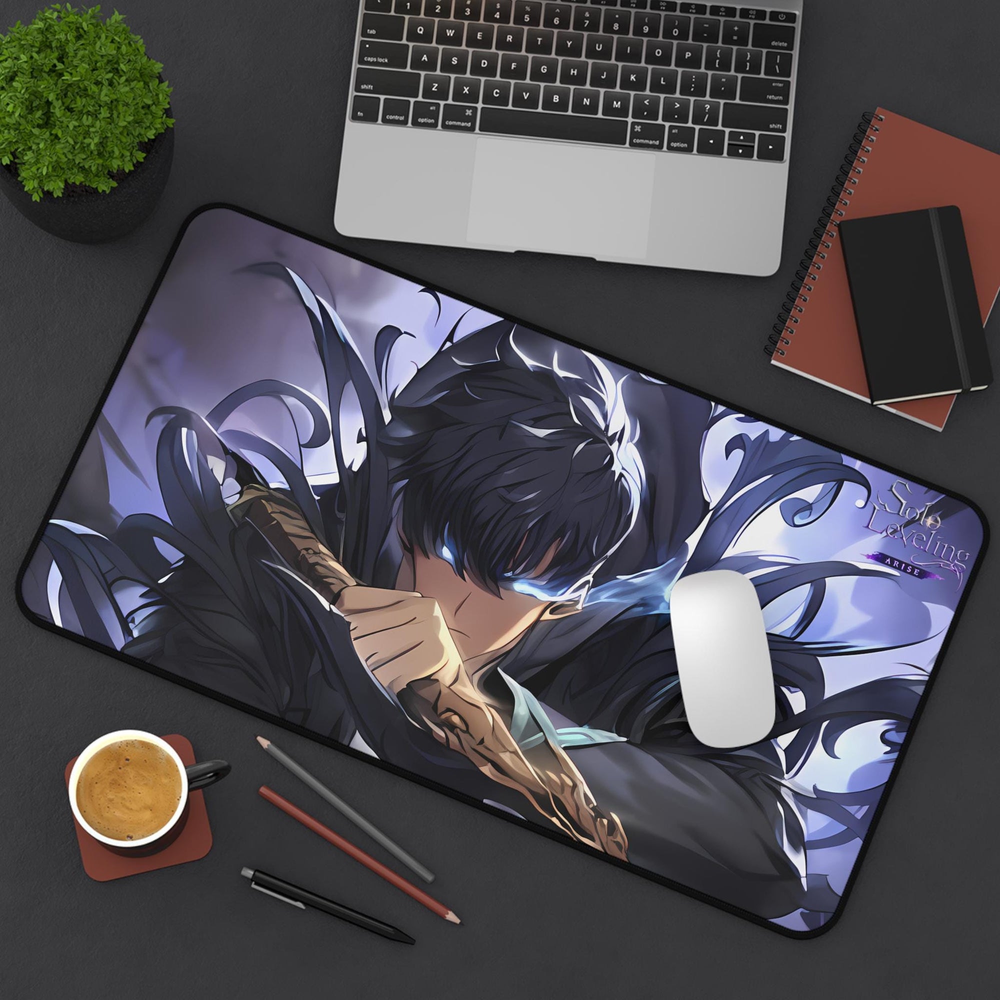 Solo Leveling Anime Desk Mat Jinwoo 02