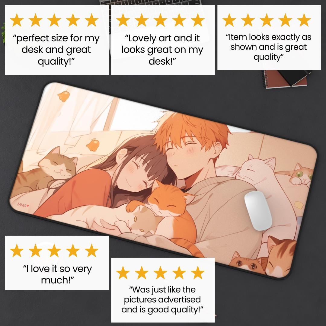 Fruits Basket Anime Inspired Desk Mat 13