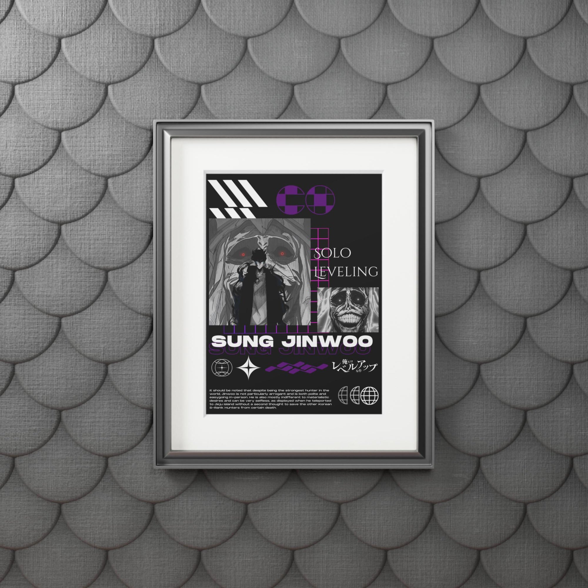 Solo Leveling Wall Art Print 07