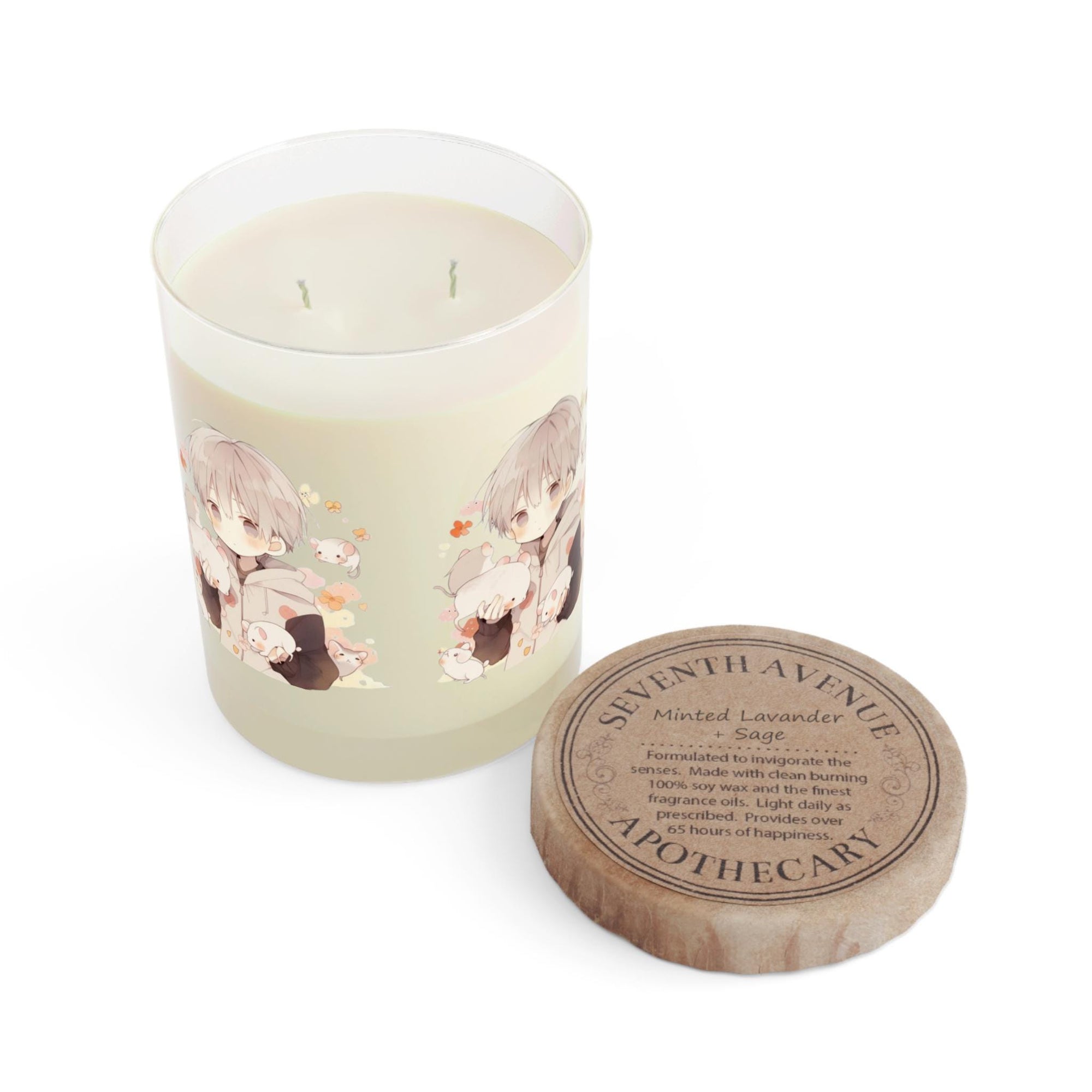 Fruits Basket Anime Inspired Scented Vegan 11oz Candle 03