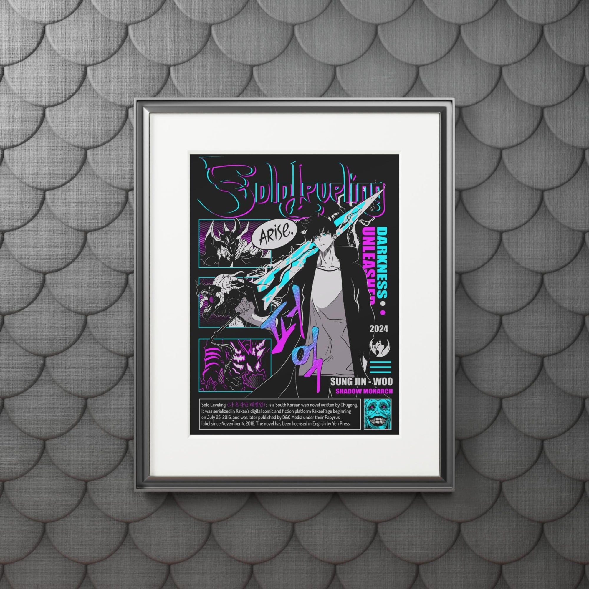 Solo Leveling Wall Art Print 03