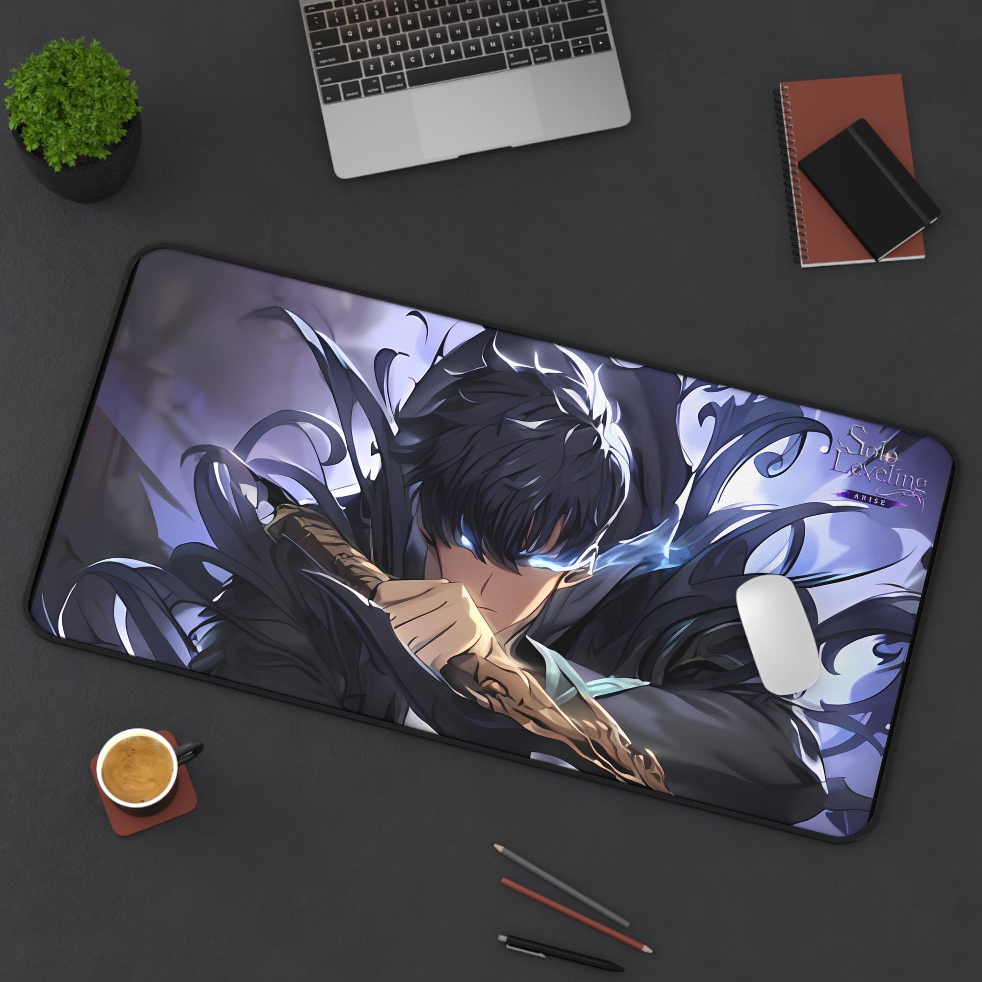 Solo Leveling Anime Desk Mat Jinwoo 02