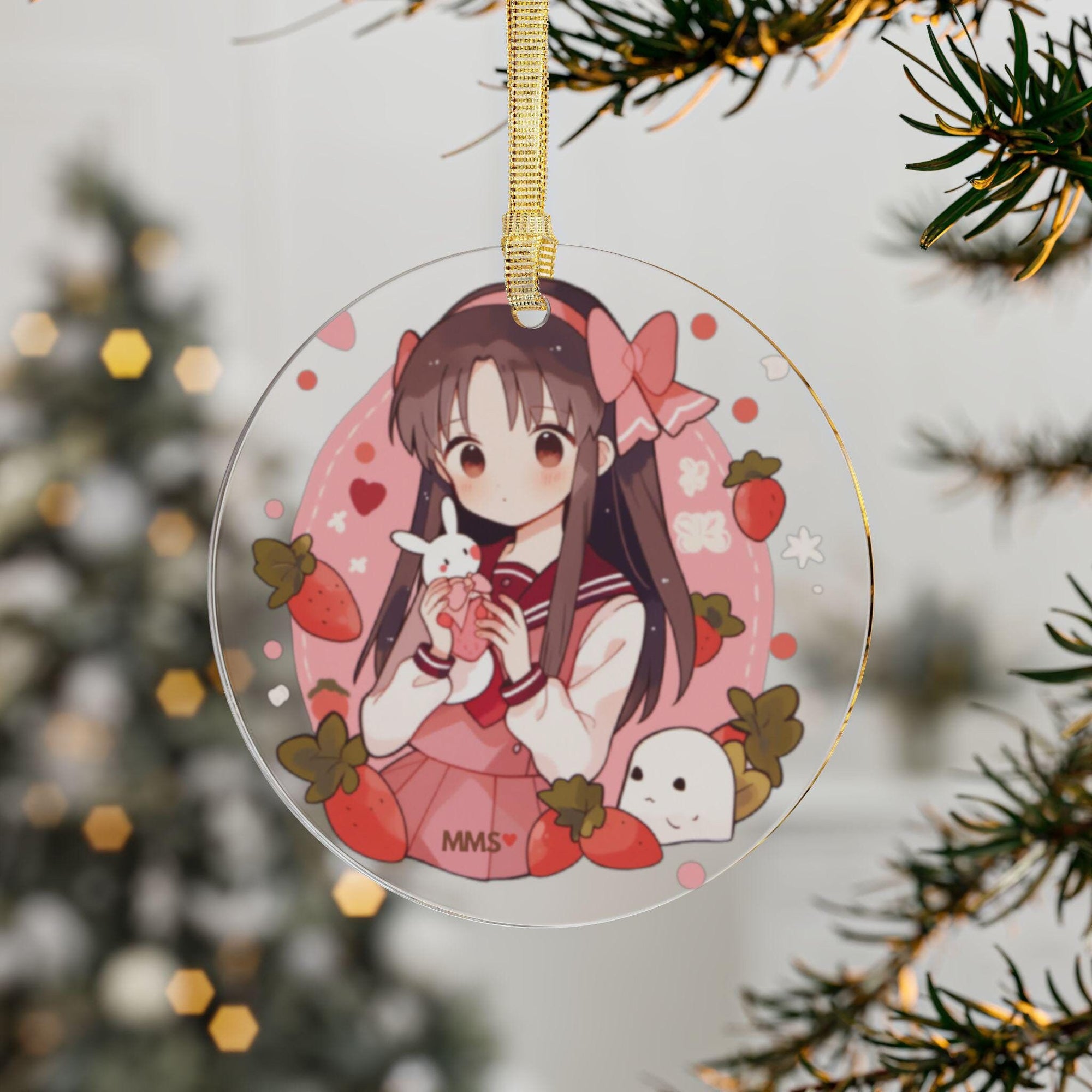 Fruits Basket Christmas Tree Acrylic Ornament 11