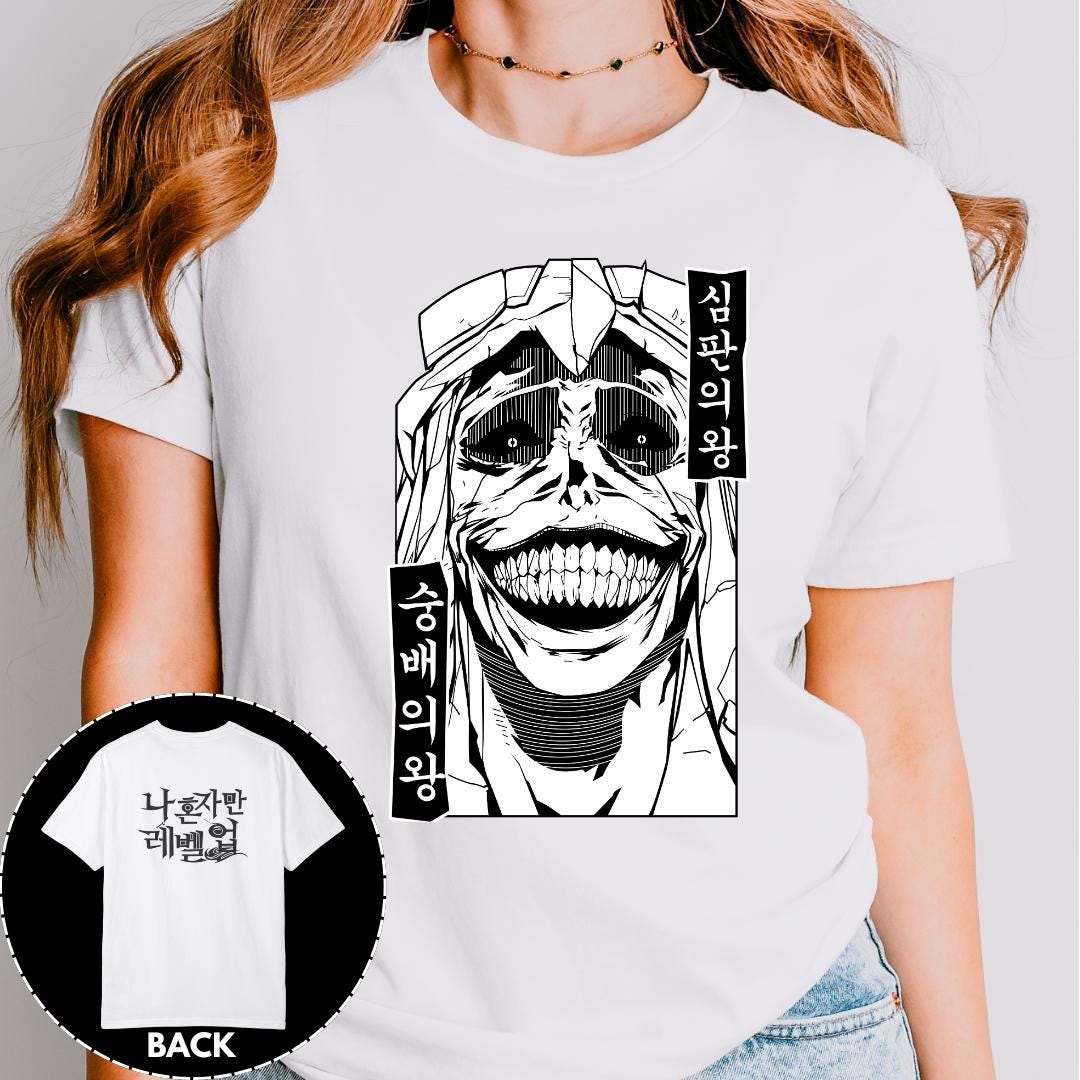 Solo Leveling Sung Jinwoo T-shirt 009
