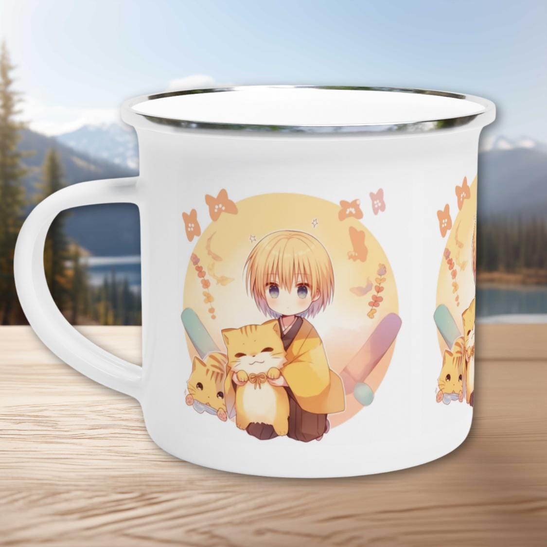 Fruits Basket Enamel Mug 21