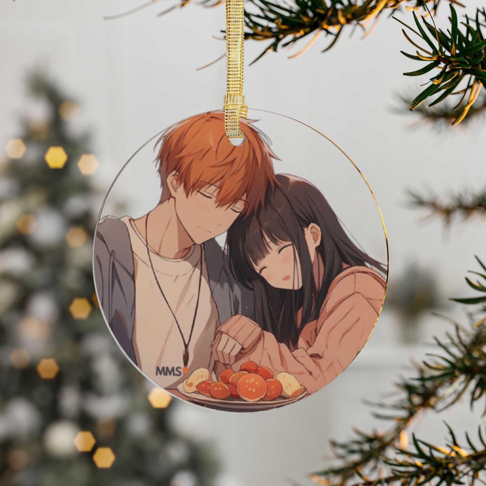 Fruits Basket Christmas Tree Acrylic Ornament 07