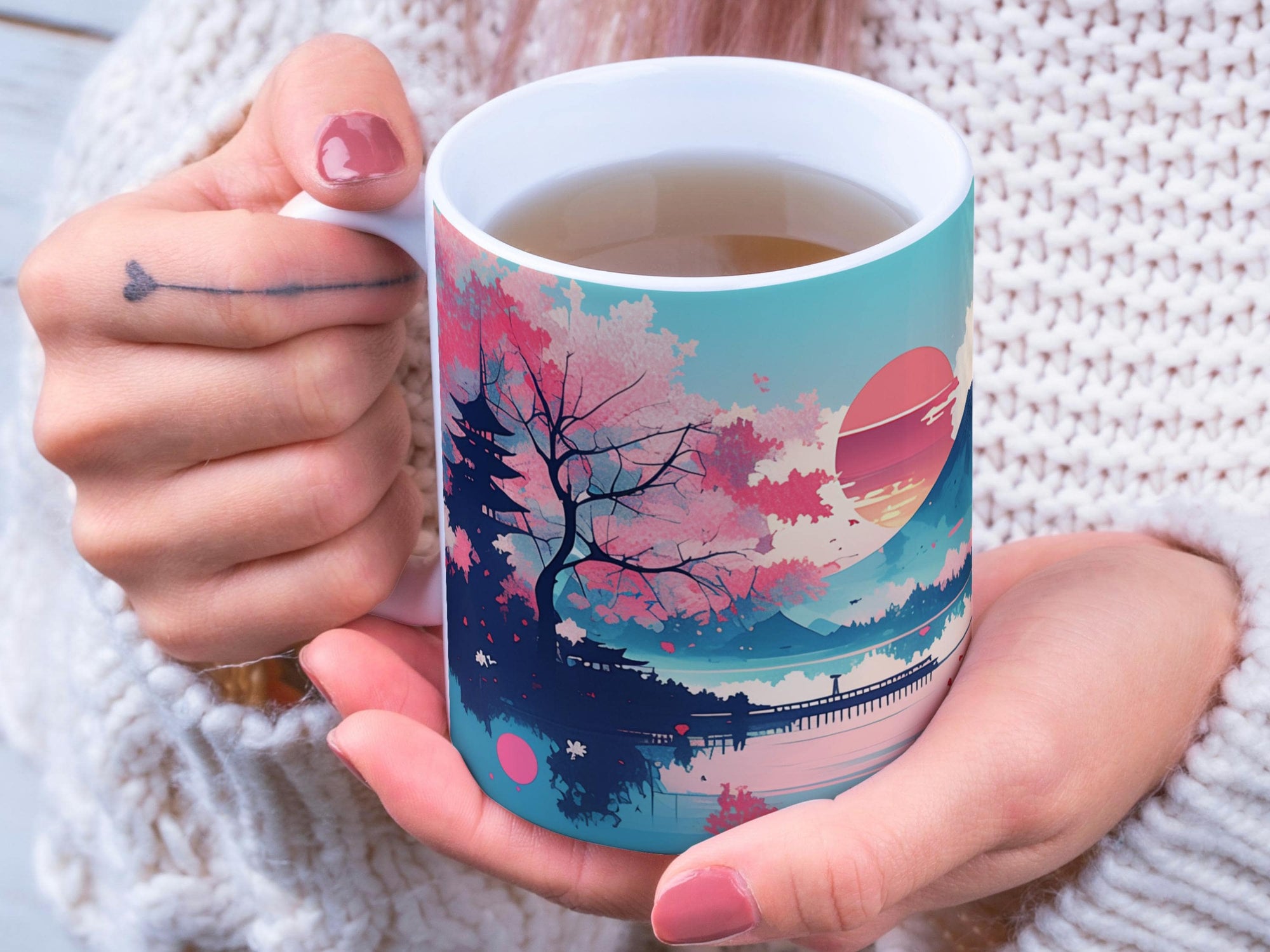 Your Name in Japanese Mug Print 01