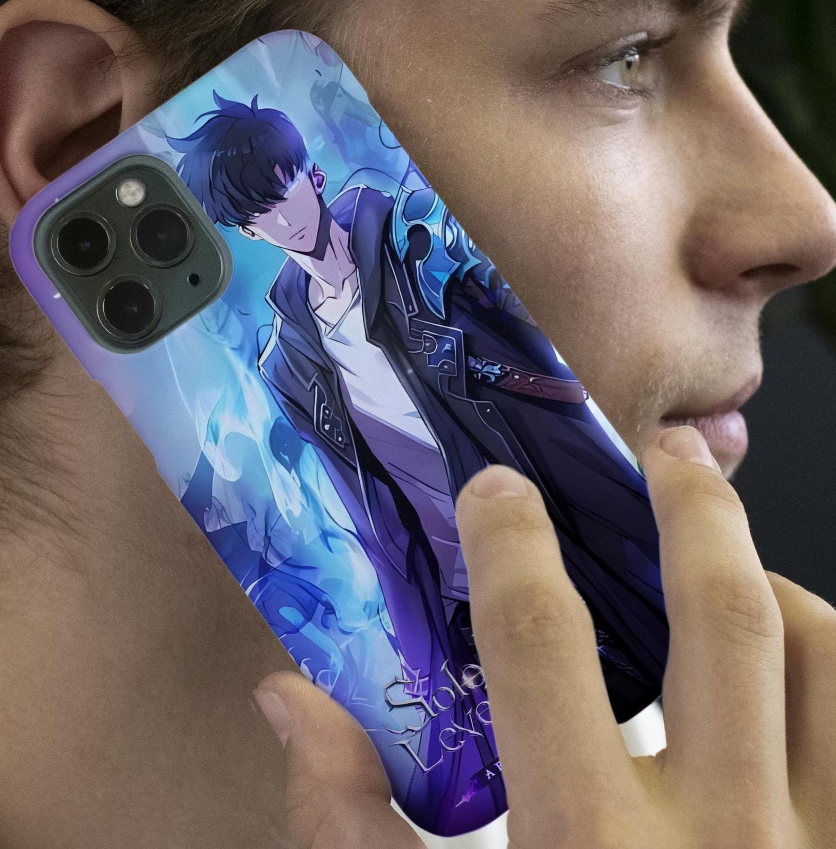 Solo Leveling Sung Jinwoo Premium Phone Case 01